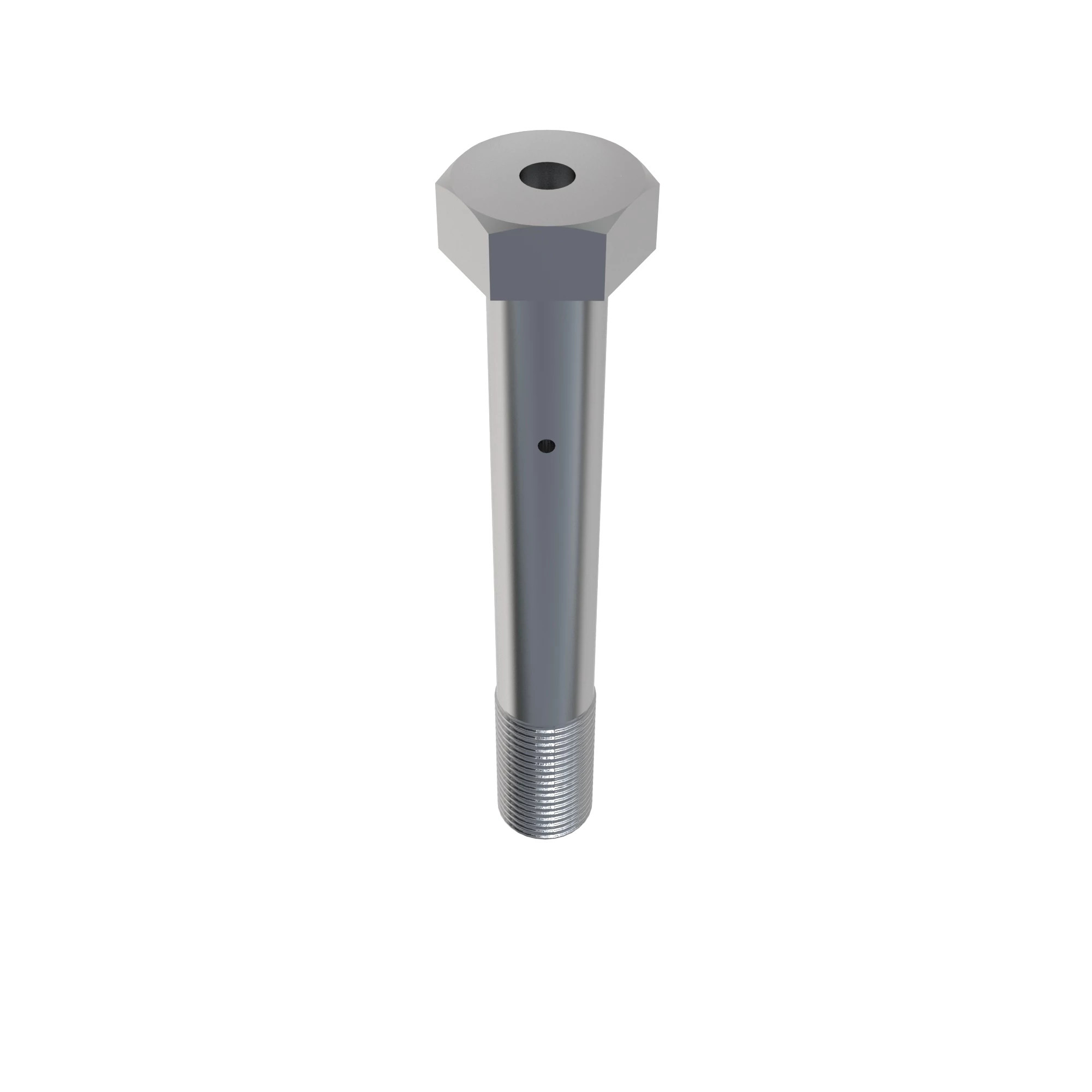 T300541: Drilled Axis Hexagonal Head Bolt, M20 X 140