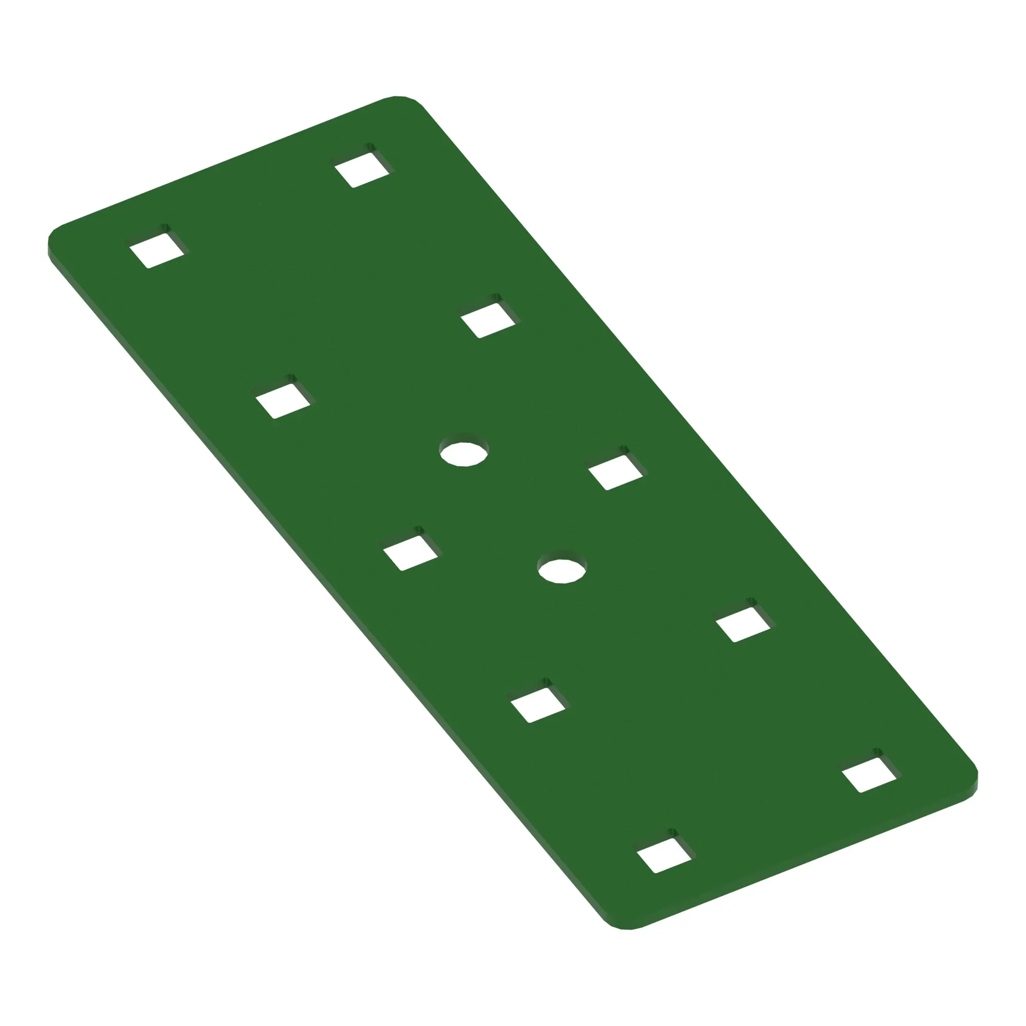 John Deere Mid Frame Hose Bundle Plate - KK39417