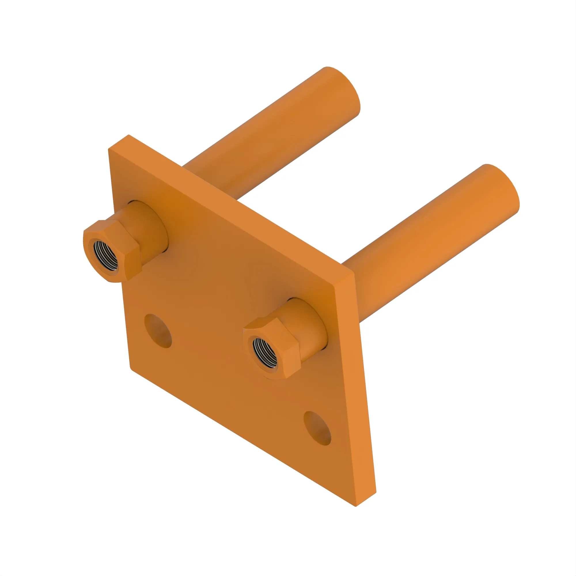 John Deere Rubber Clamp Support Bracket - AT496019