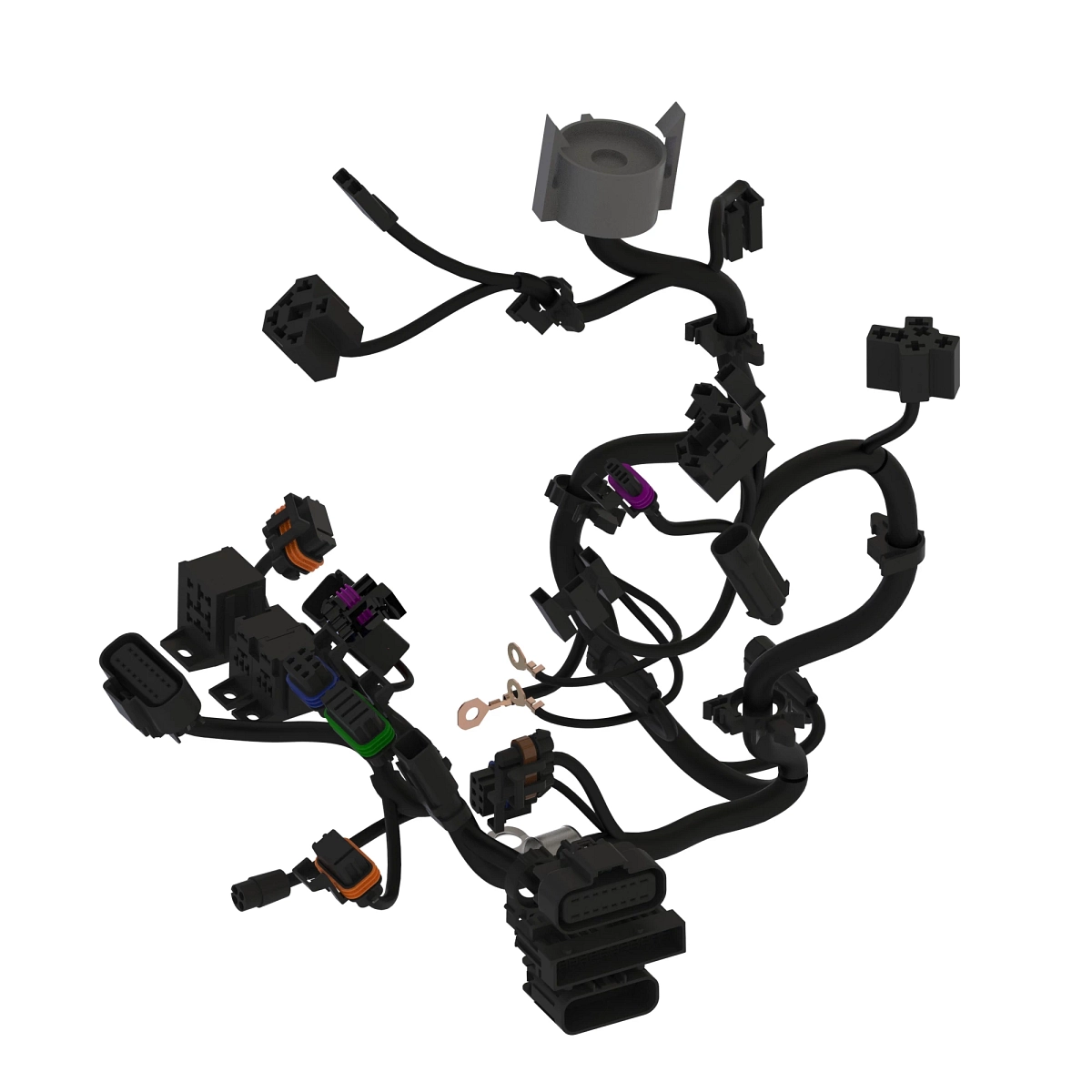 Wiring Harness, Harness Front Conso