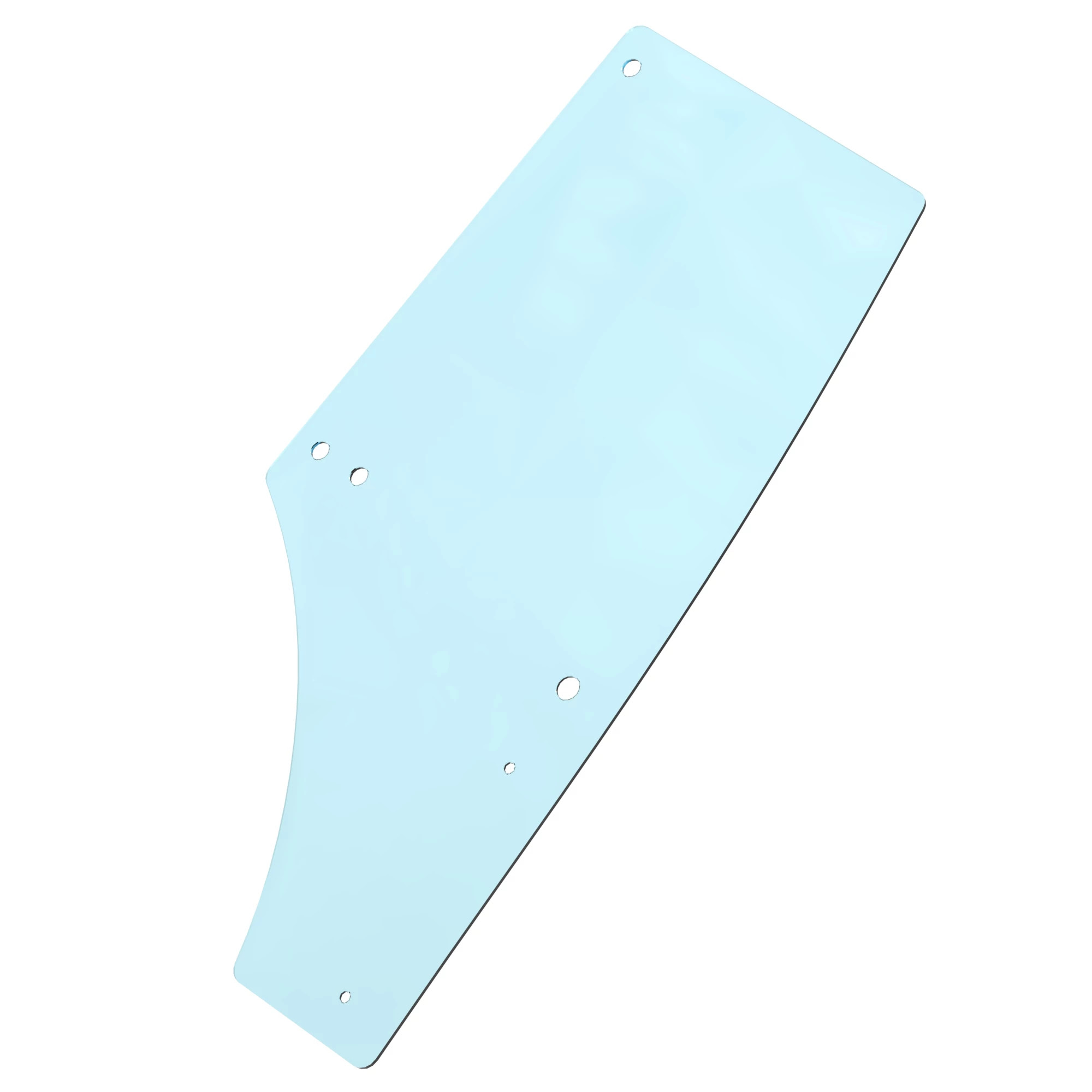 John Deere Right Side Cab Door Windowpane - SU27313