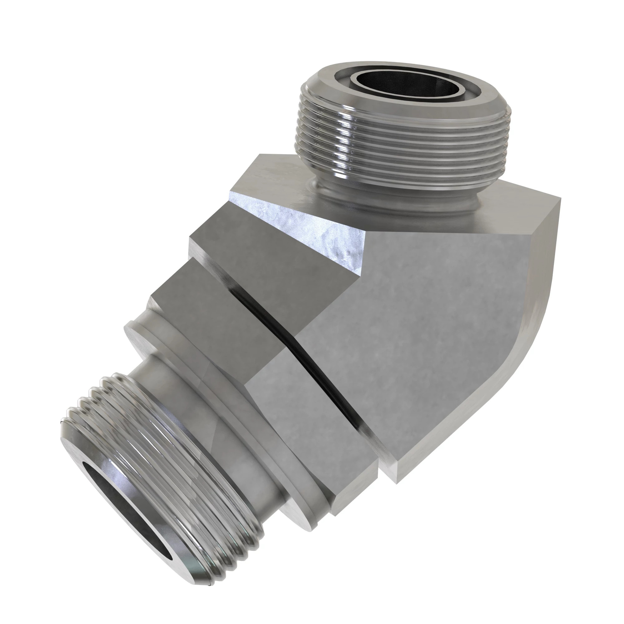 45 DEG ADJ STUD ELBOW (SDE45), ORFS