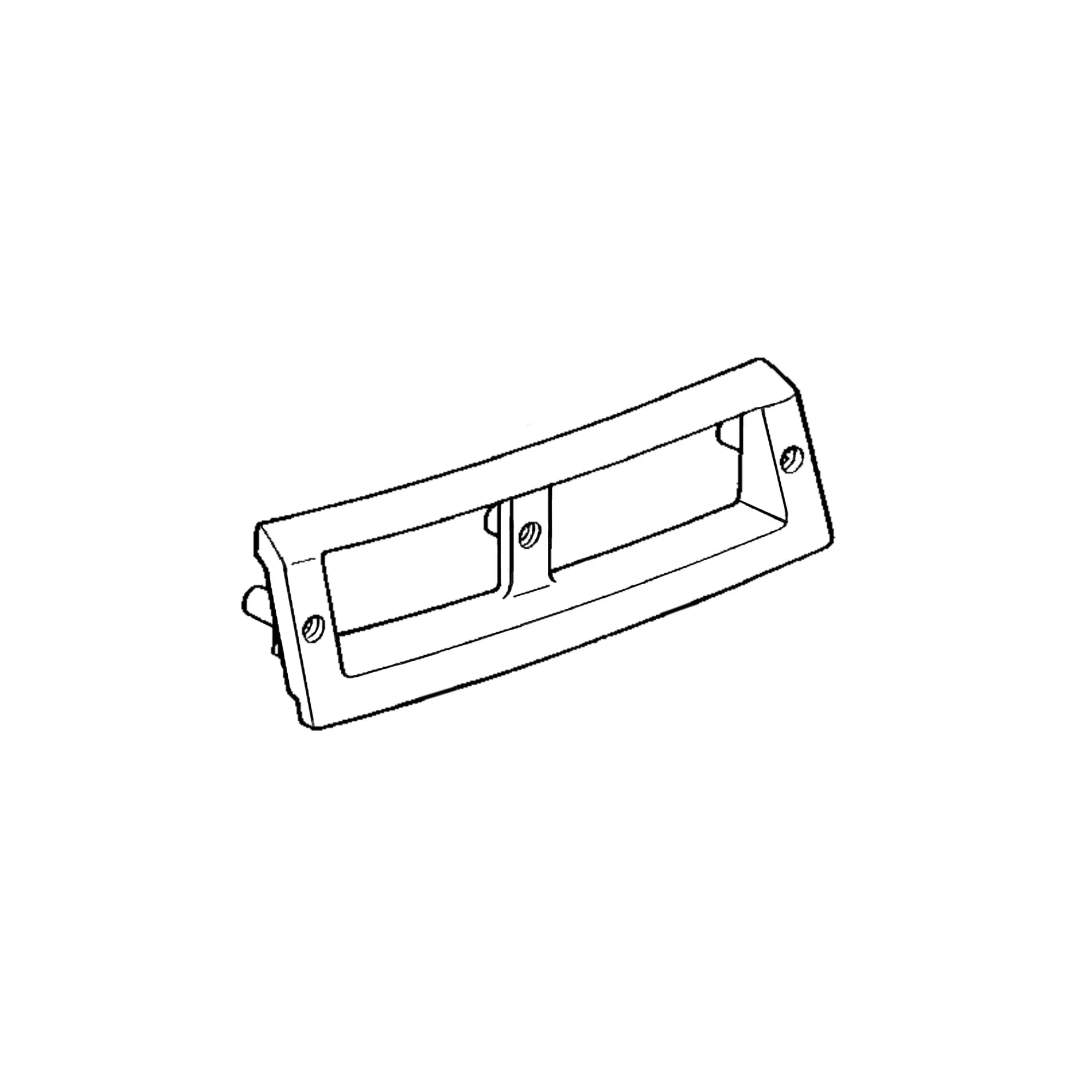 John Deere Left Side Working Lamp Bezel - L101854