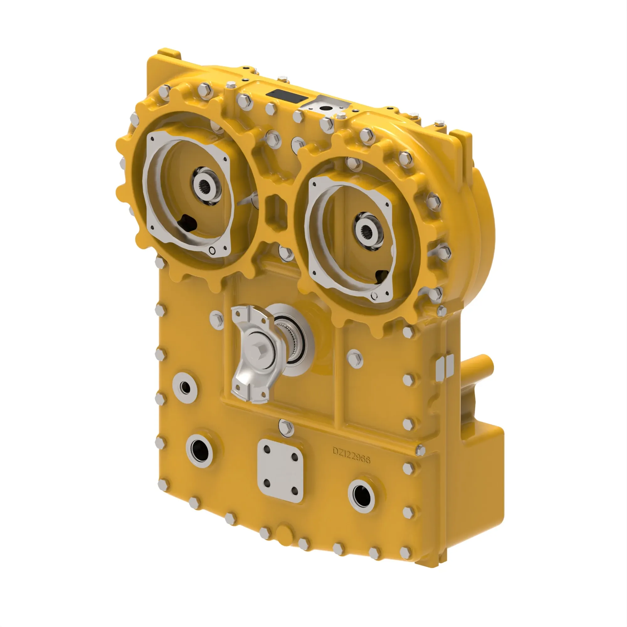 GEAR CASE, GEARBOX WITH PAINT
