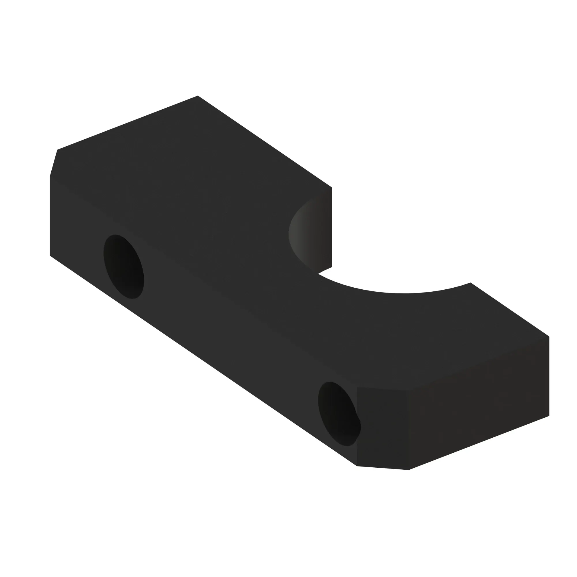 John Deere Extension Boom Oil Lines Mounting Plate - F640228