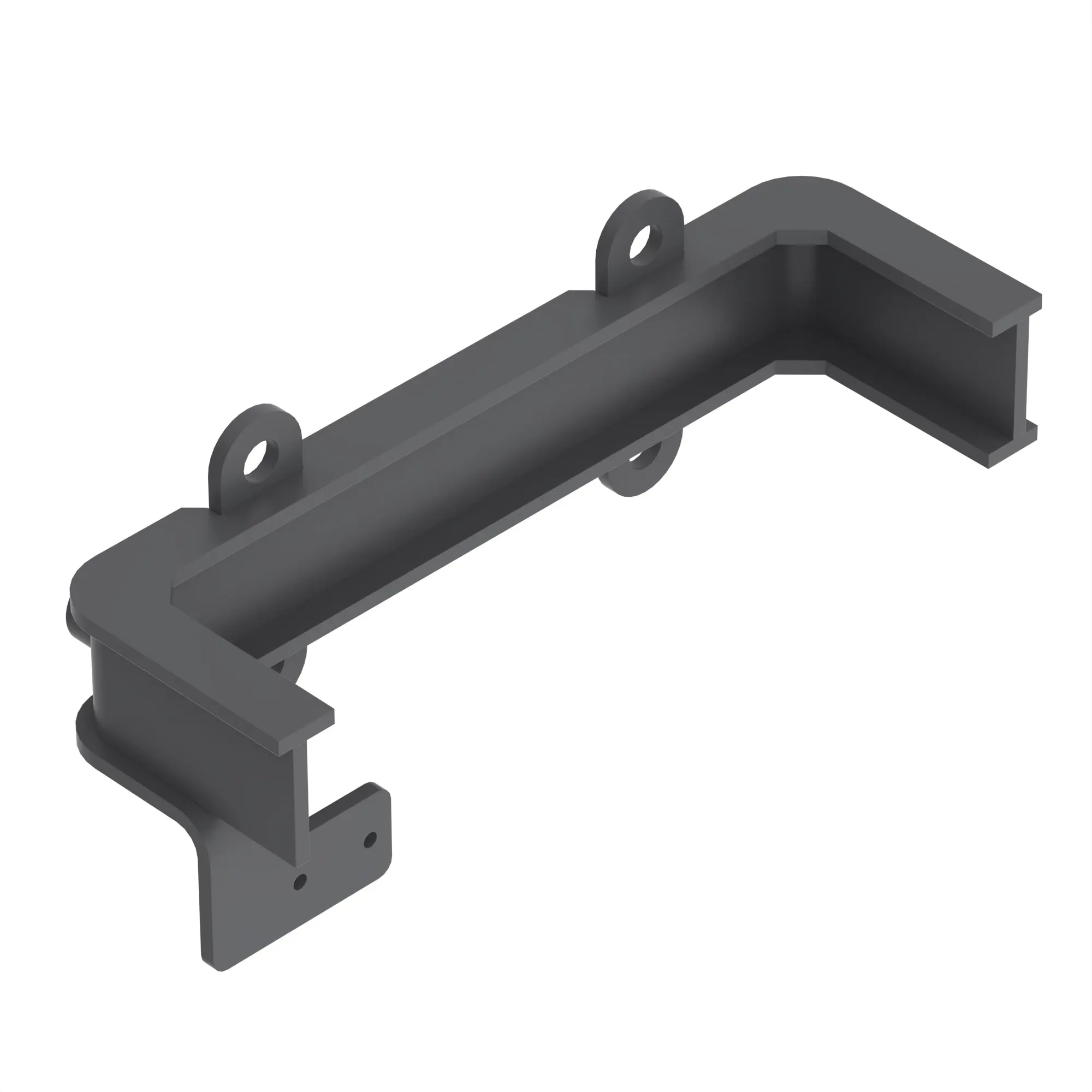 John Deere Main Boom Oil Line Tube Bracket - F698381