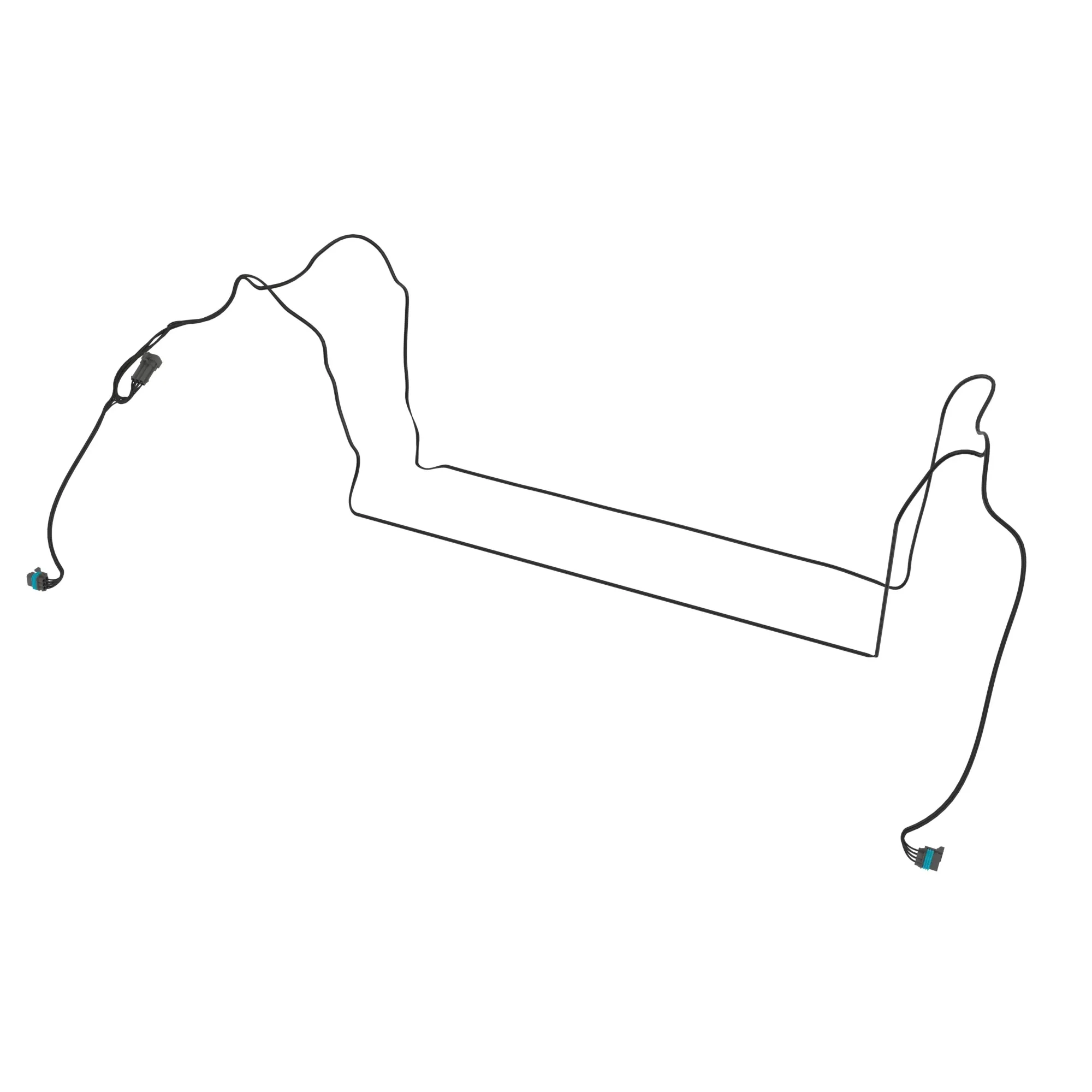John Deere Right Side Chassis Wiring Harness - RE216951