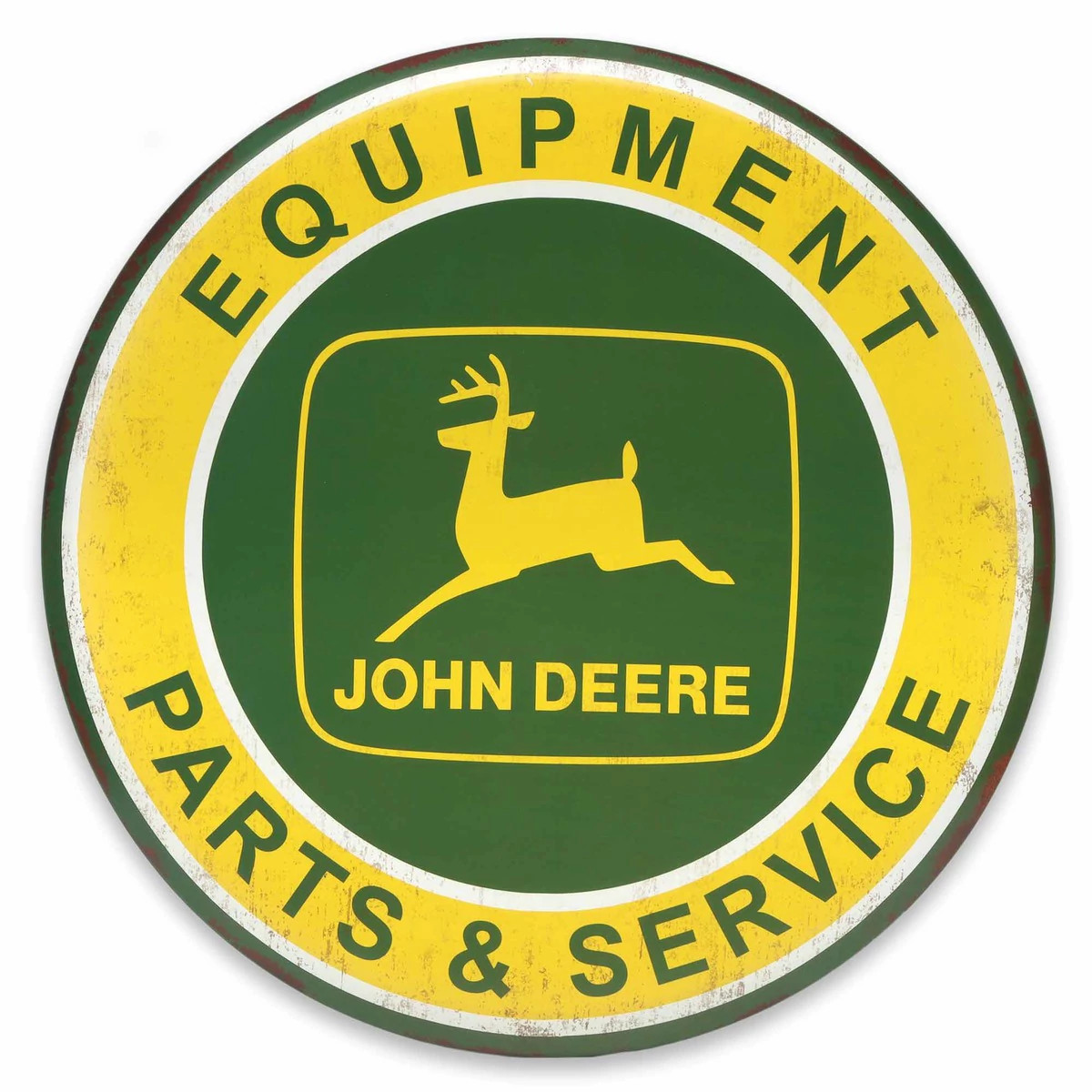 "18 inch Metal Button Sign"