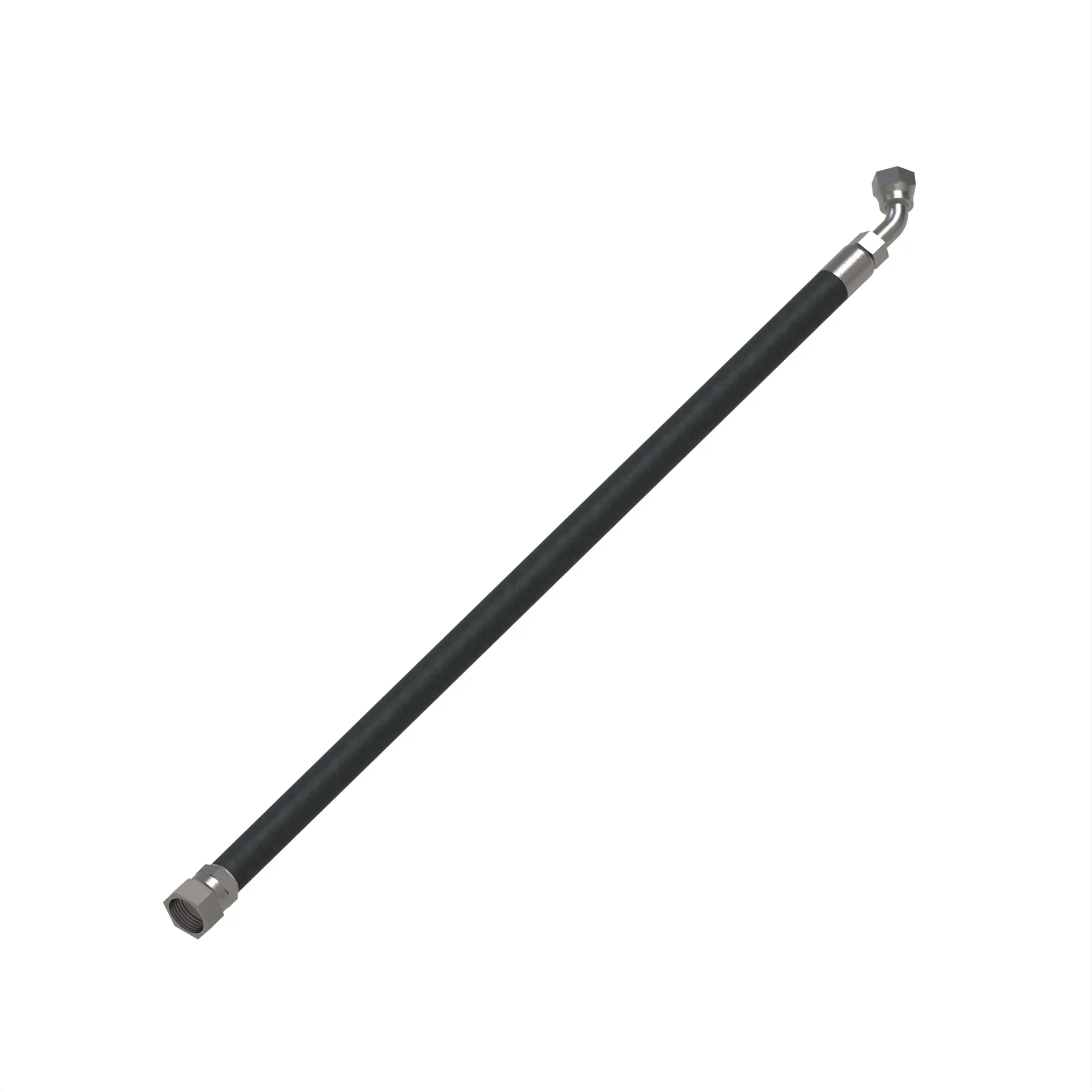 John Deere Trailer Brake Valve Fabricated Hydraulic Hose - RE223630