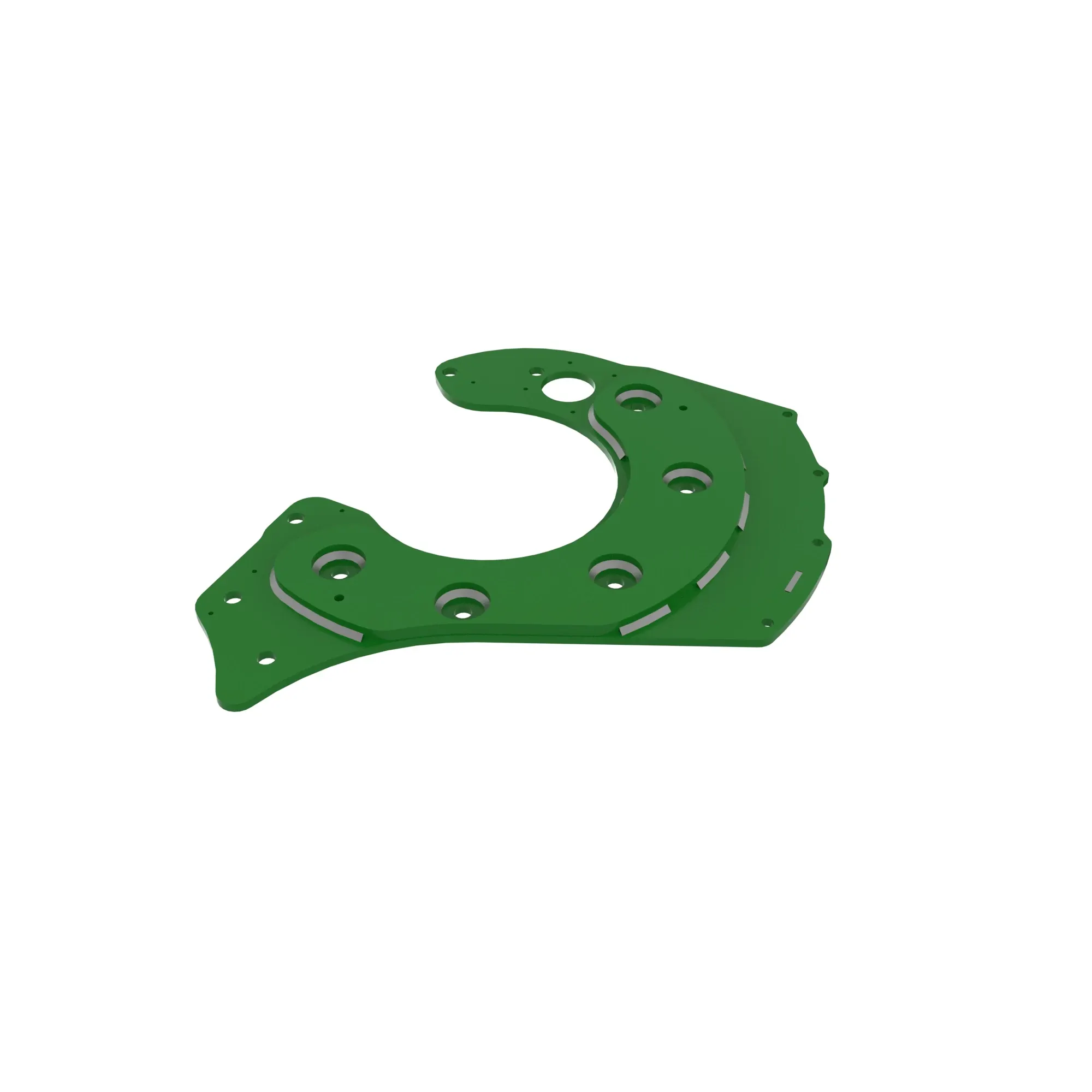 John Deere Left Side Cutterhead Frame - AXE72272