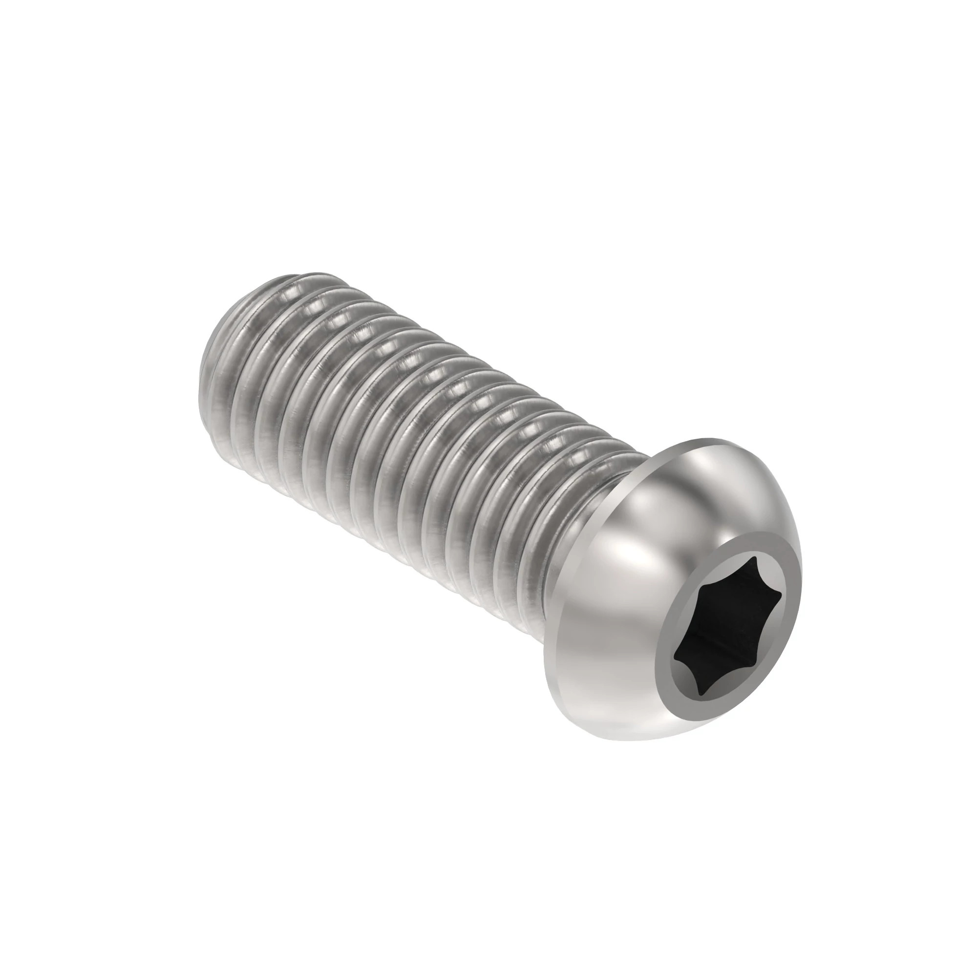 BOLT, BUTTON HEAD HEXALOBULAR W/ AD
