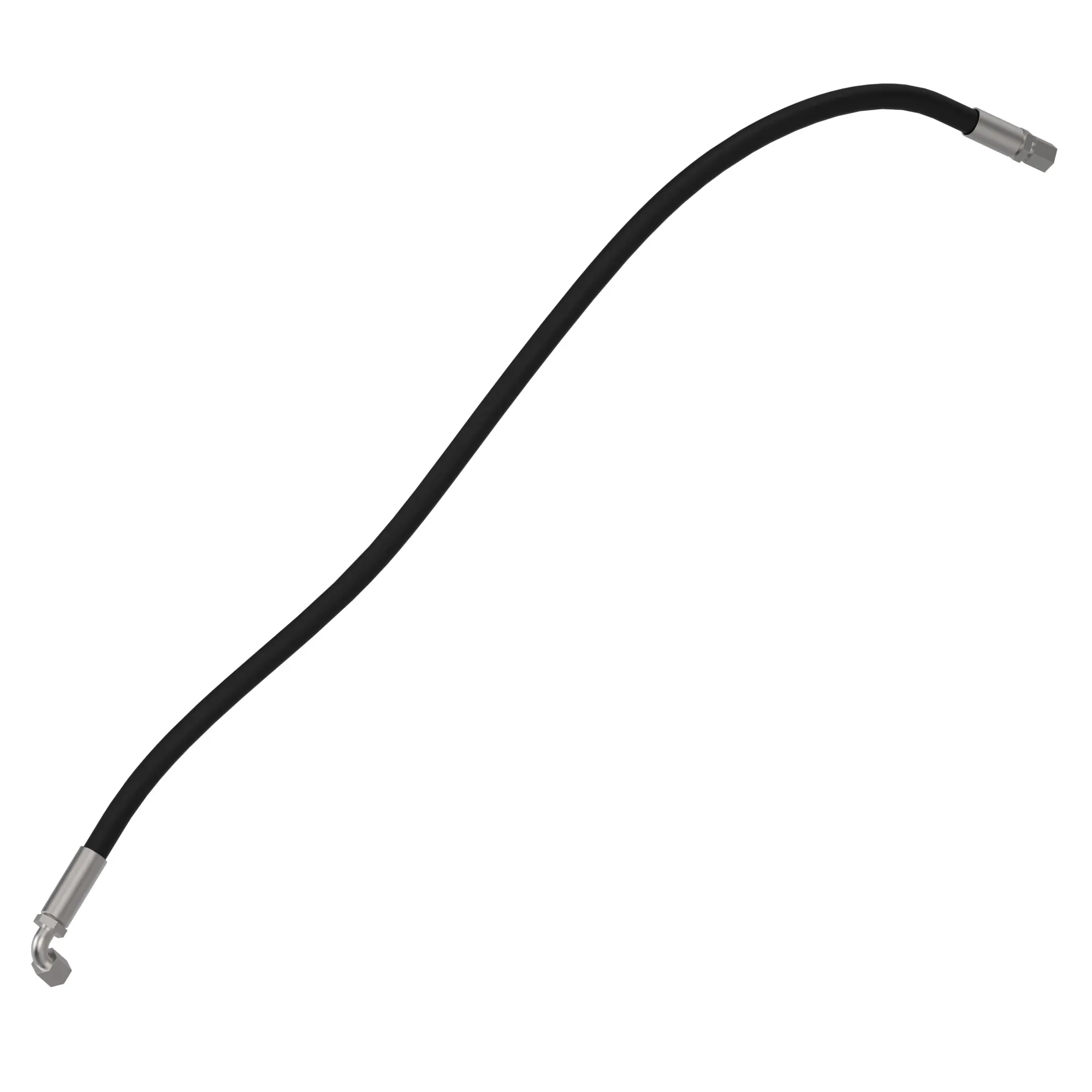 John Deere Fabricated Hydraulic Hose, Length 1295 mm - AXT12068
