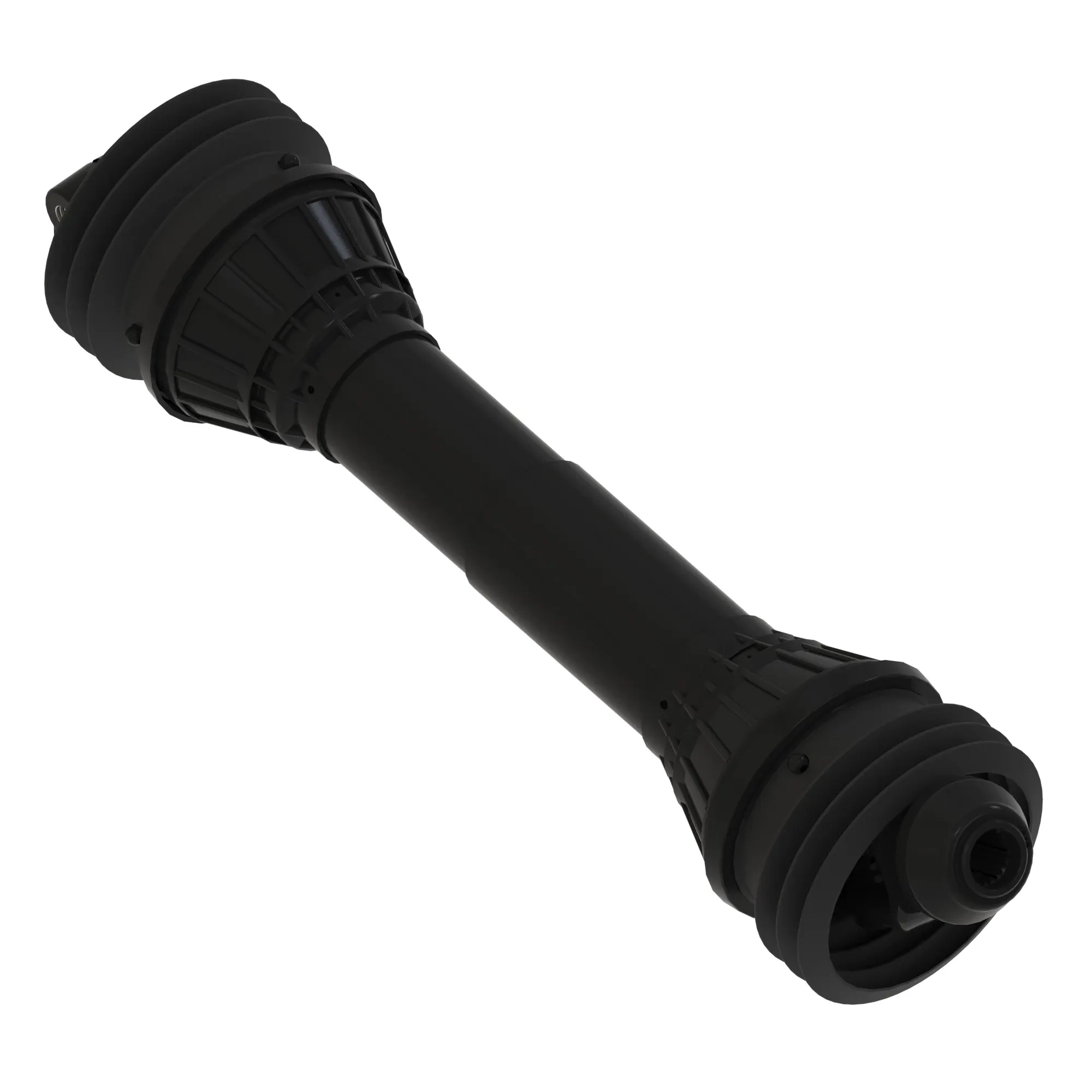 UNIV DRVSHFT-U-JNT-W/SHFT&SHLD TELE