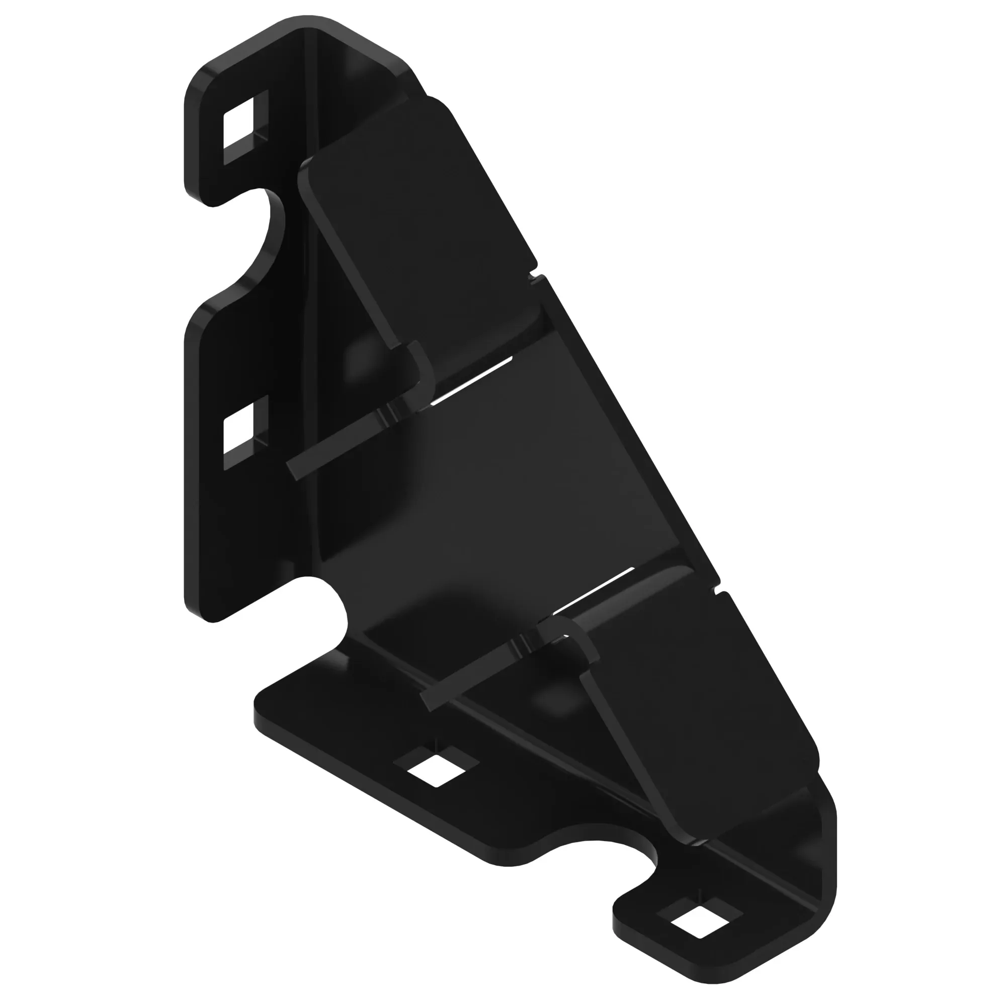 RAW WELDMENT, FRONT LEG BRACKET HD