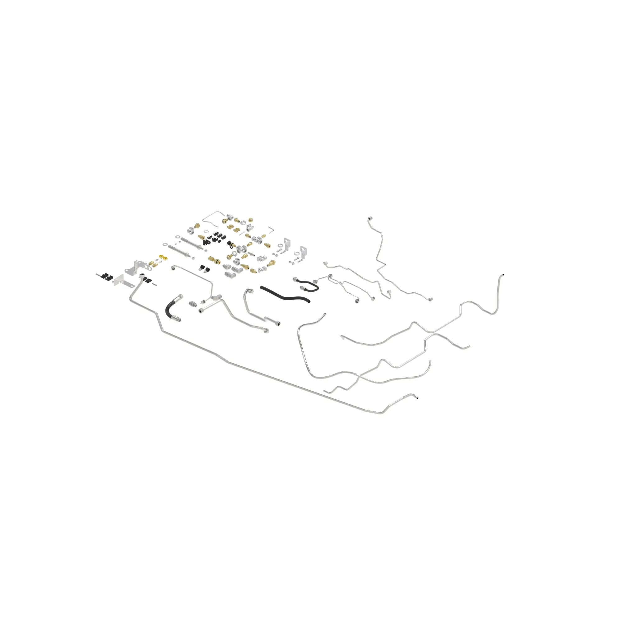 BL16622; Brake Line; Brake Line for Supply and Bleeding plus Bracket; MHM1894; 8751