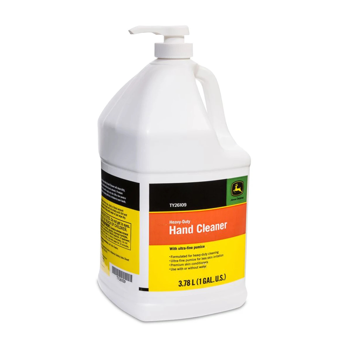 John Deere Hand Cleaner with Ultra-Fine Pumice, 3.78 Liters (1 Gallon) - TY26109