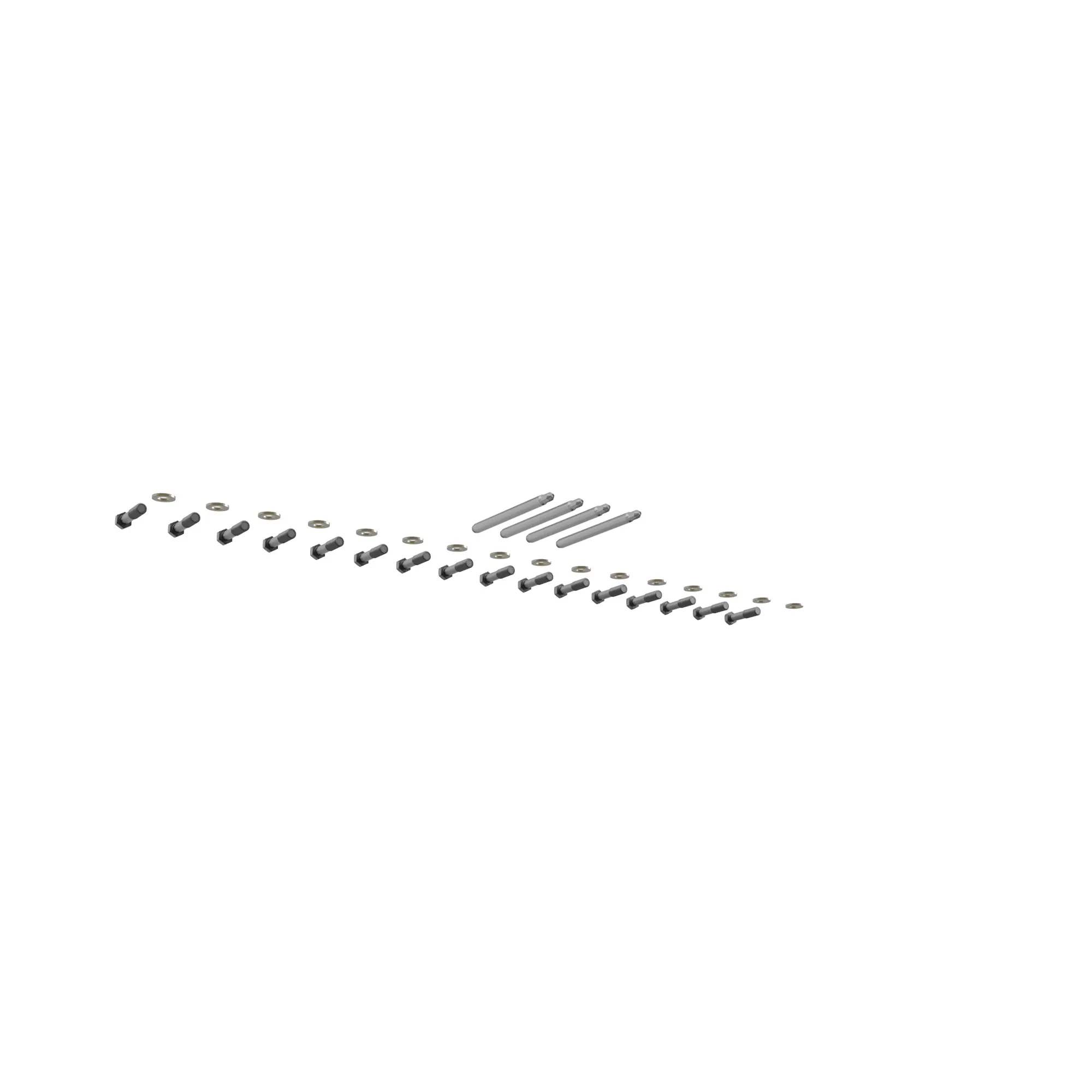 Mounting Parts, BL16954; Mannheim Rear Wheel Weights for flanged axle; Real Wheels Weight; Flanged Axle