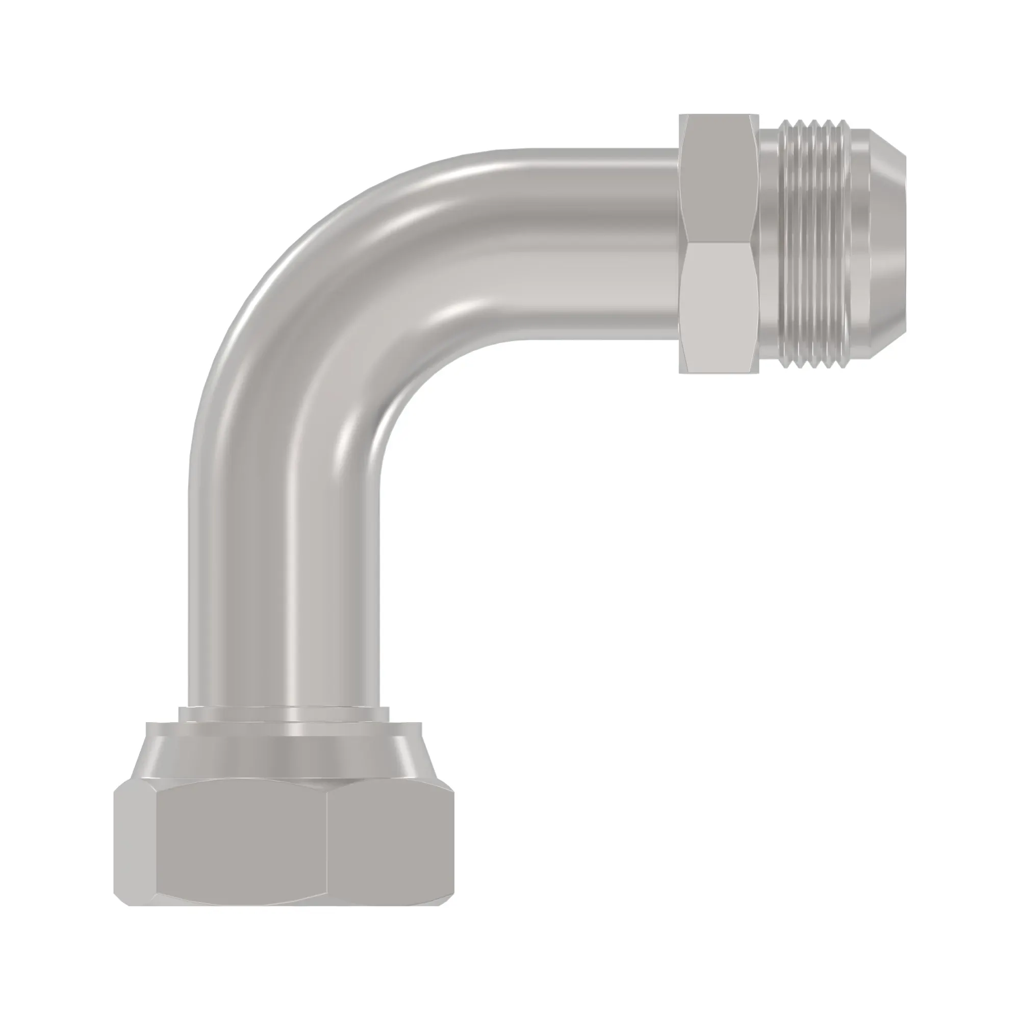ELBOW FITTING, 1 5/8MJIC-90-1 5/8FJ