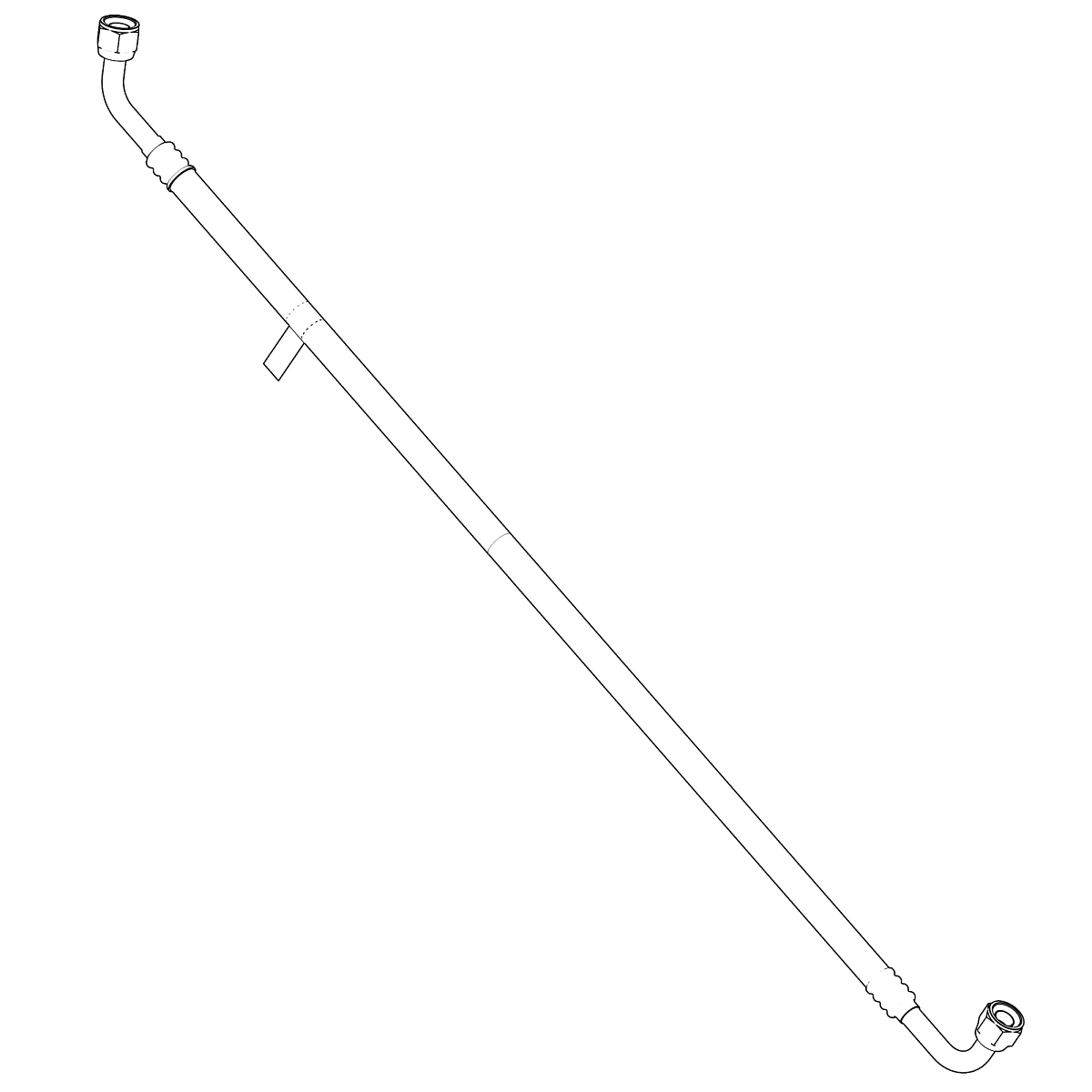 Refrigerant Hose, Suction Side
