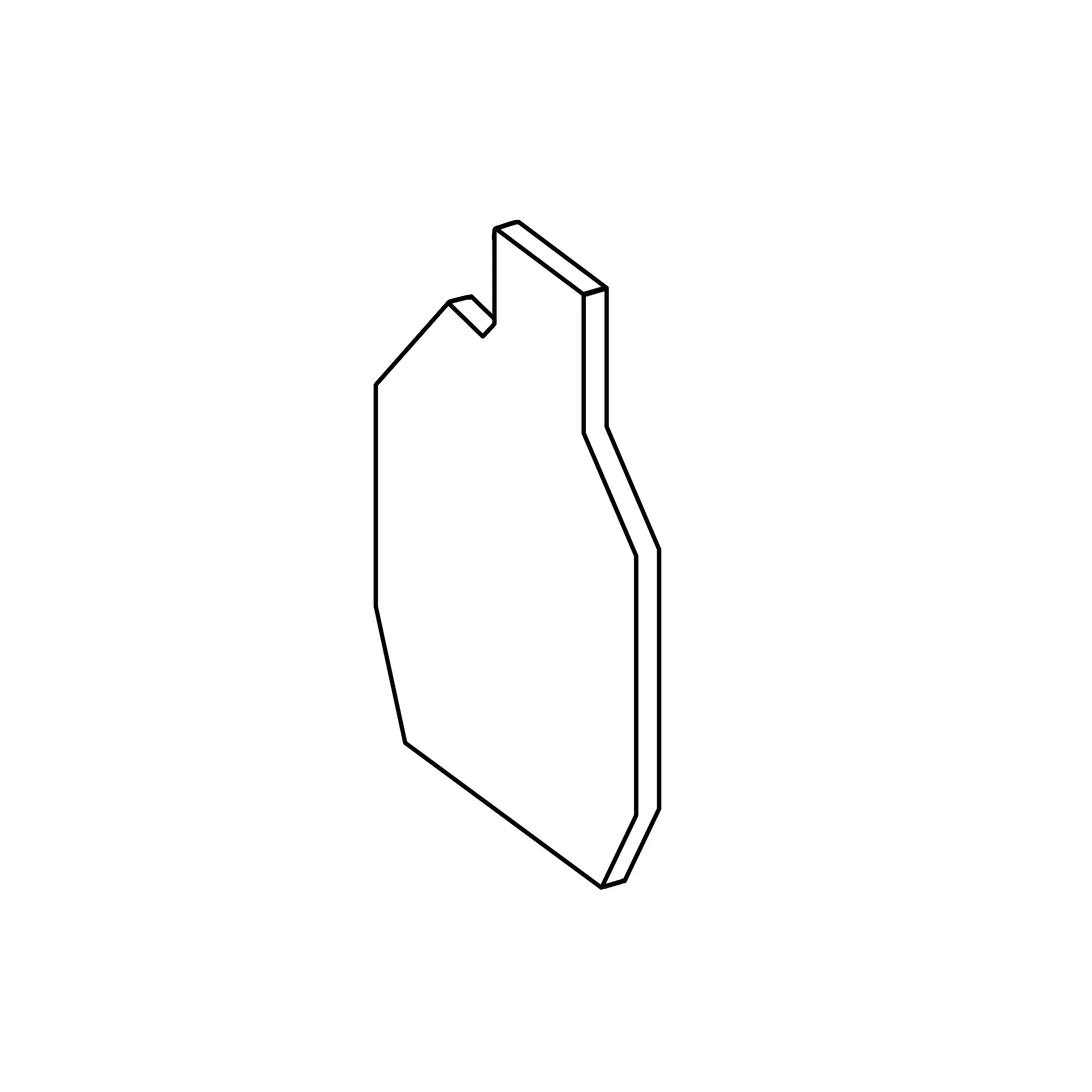 John Deere Rear Isolator - R53474