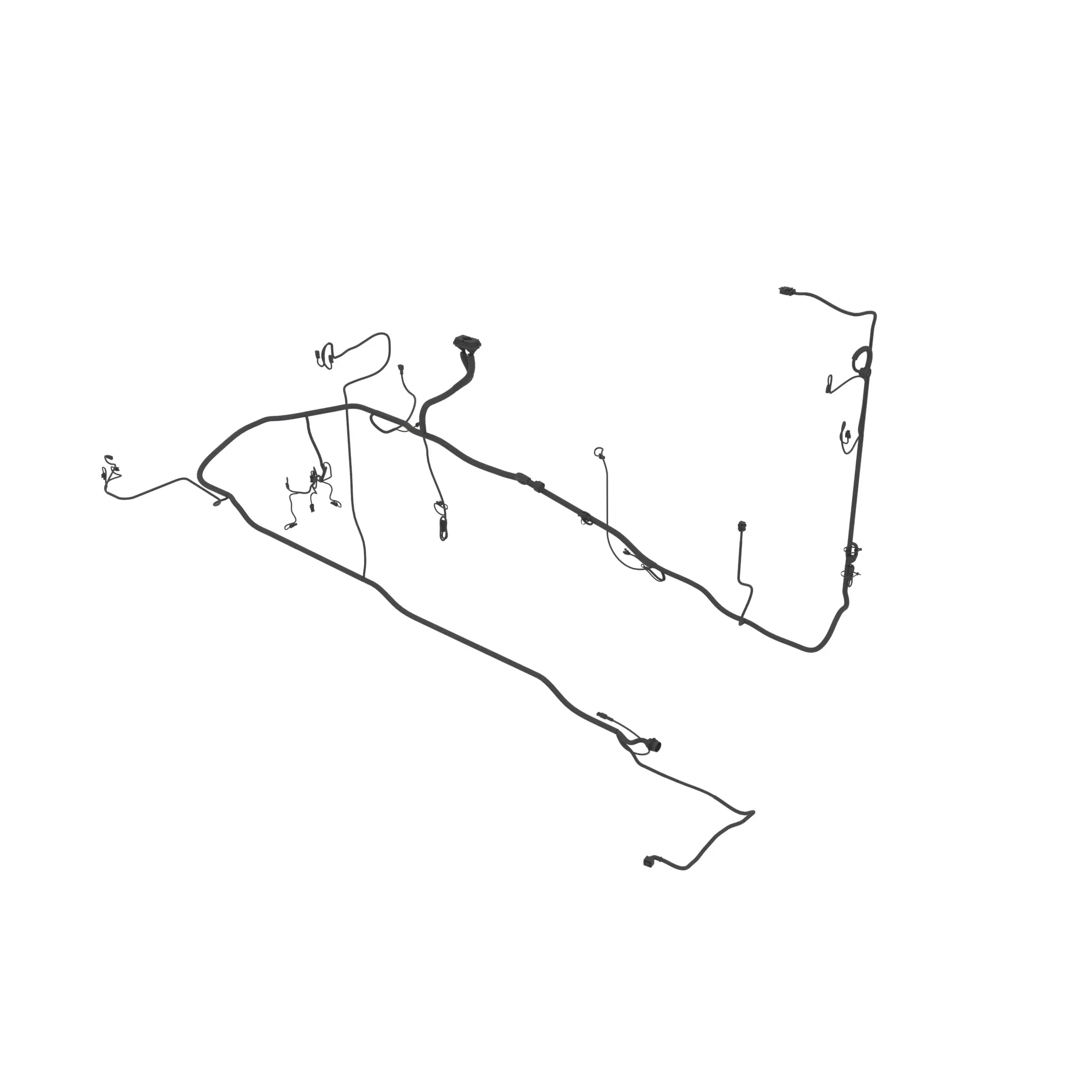 John Deere Engine Frame Wiring Harness - AT470631