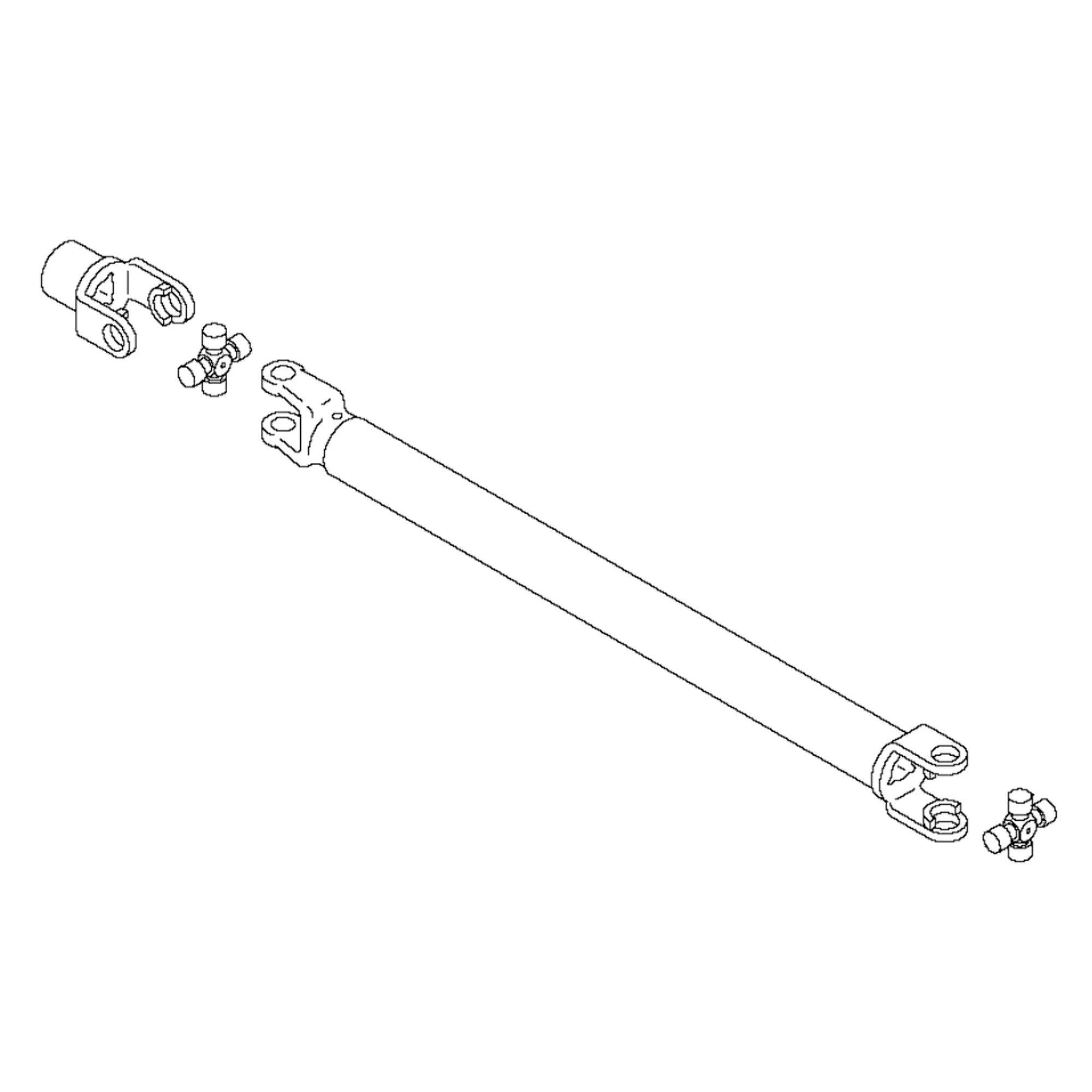 John Deere Universal Driveshaft - RE36872
