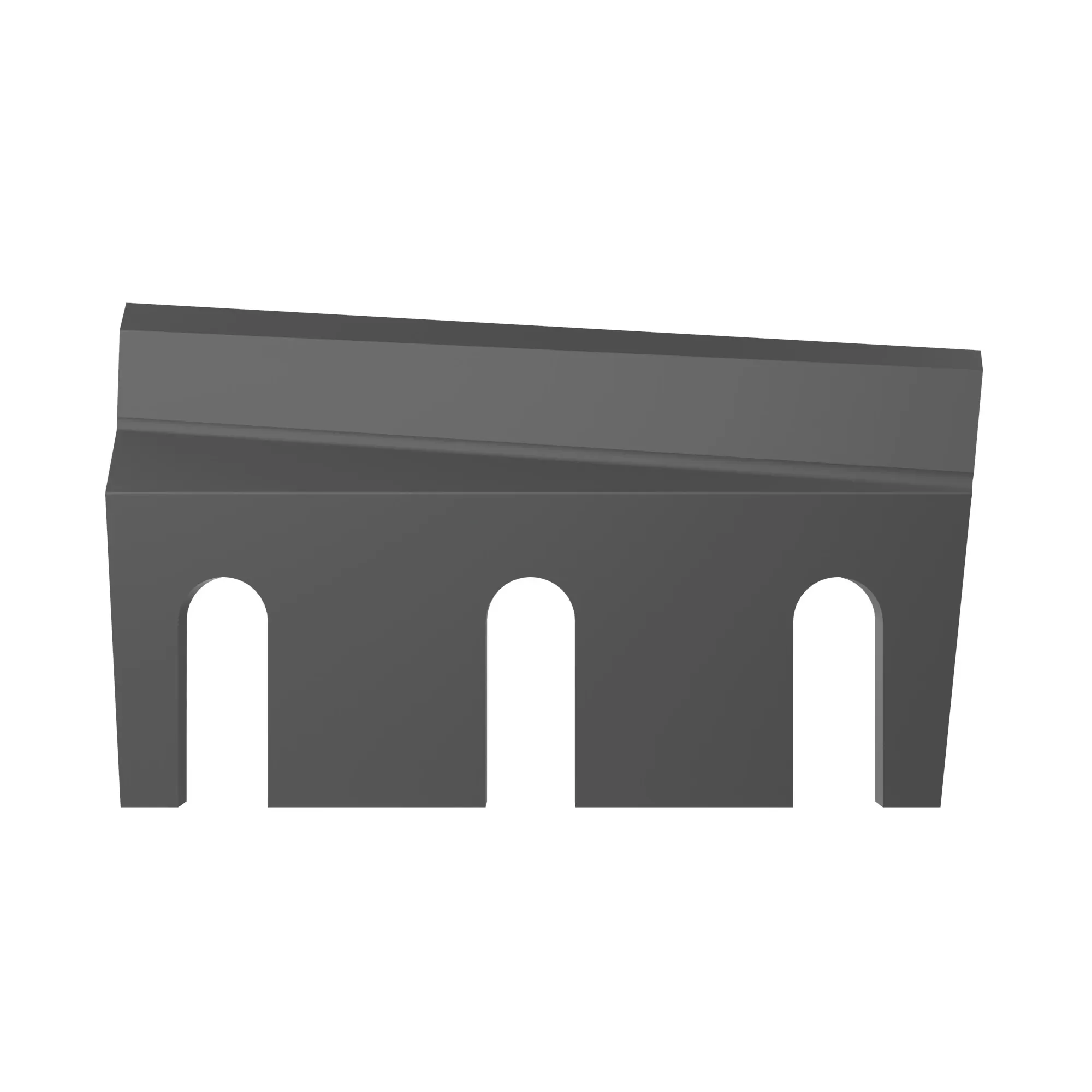 John Deere Dura-Drum™ Corn Cutterhead Knife, Angled, Left Side - Z62076