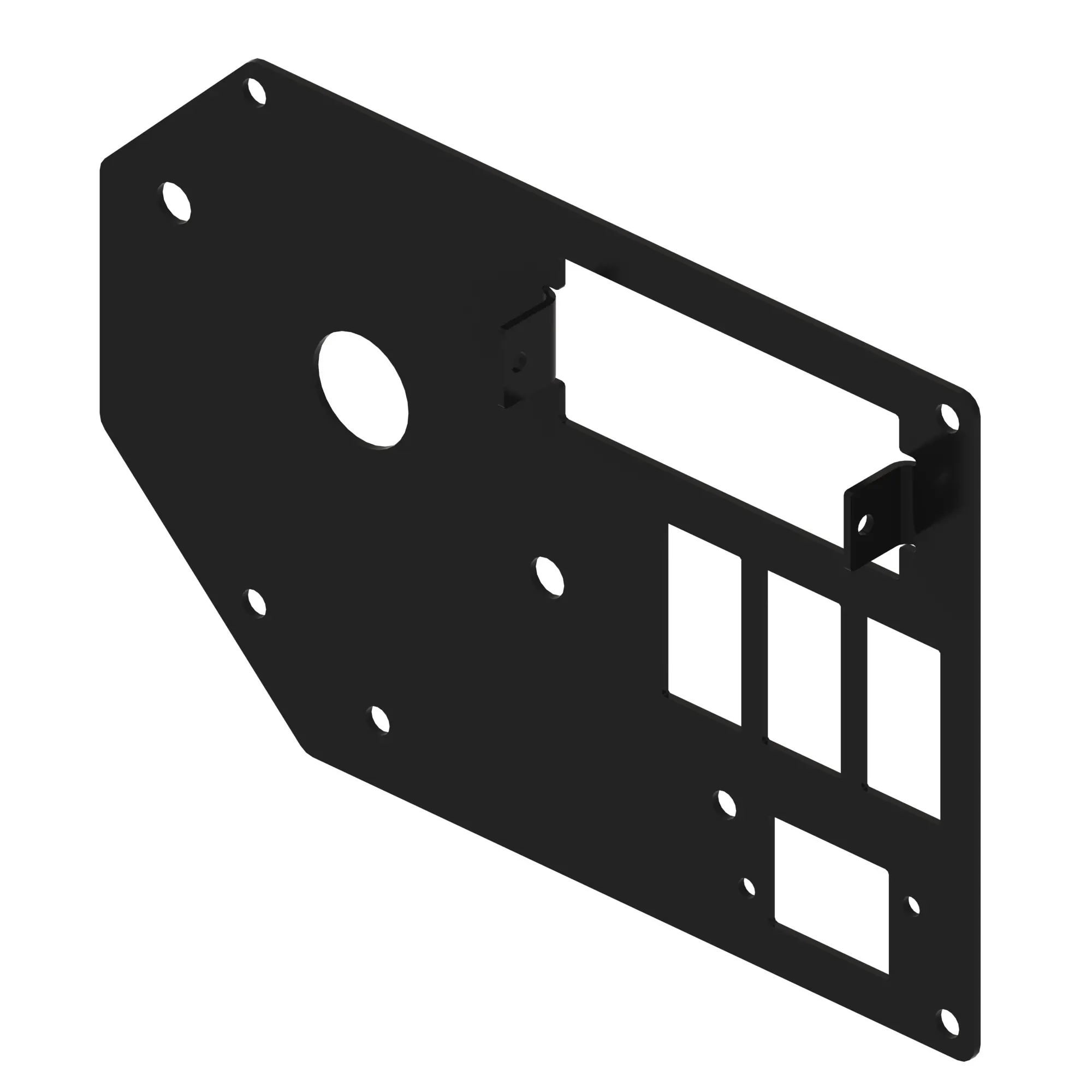 John Deere Wiring Harness and Mounting Plate - F680620
