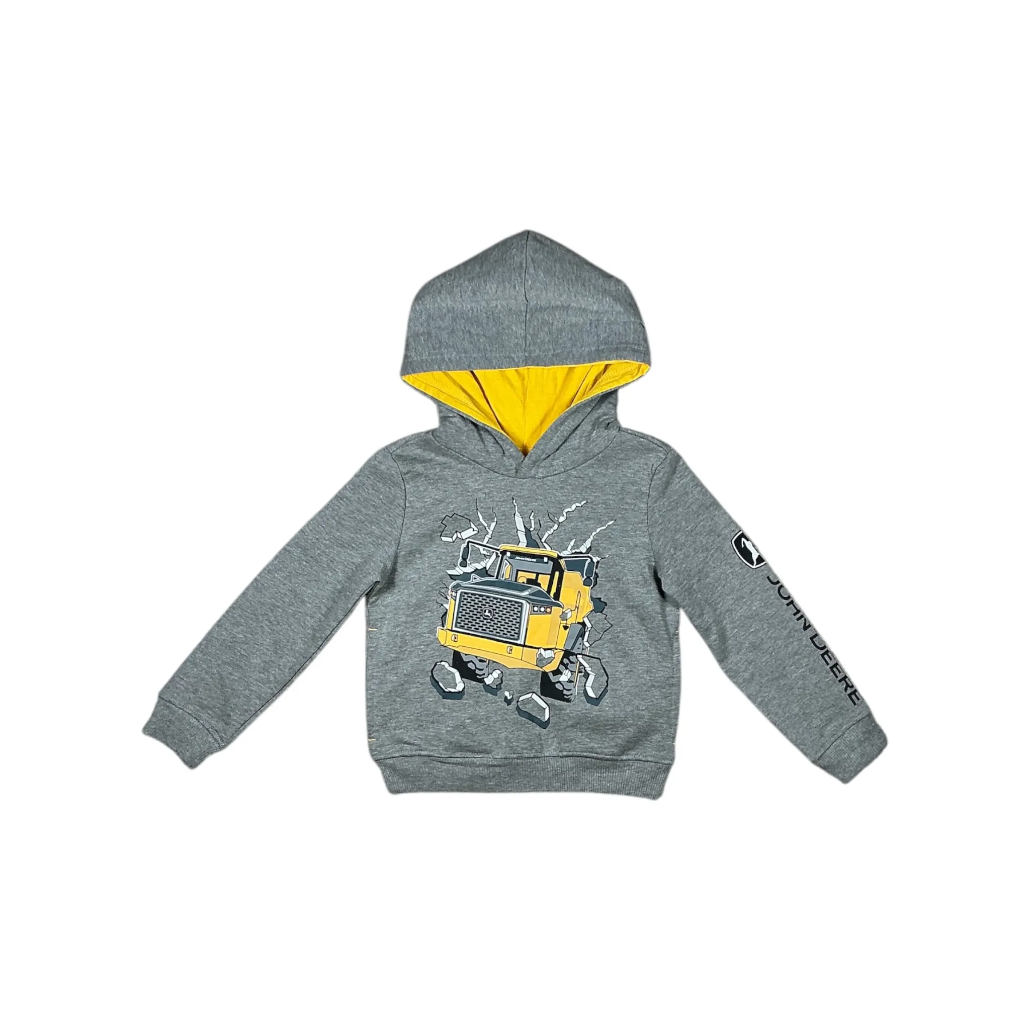 Kids Breaking Through Dump Truck Hoodie
