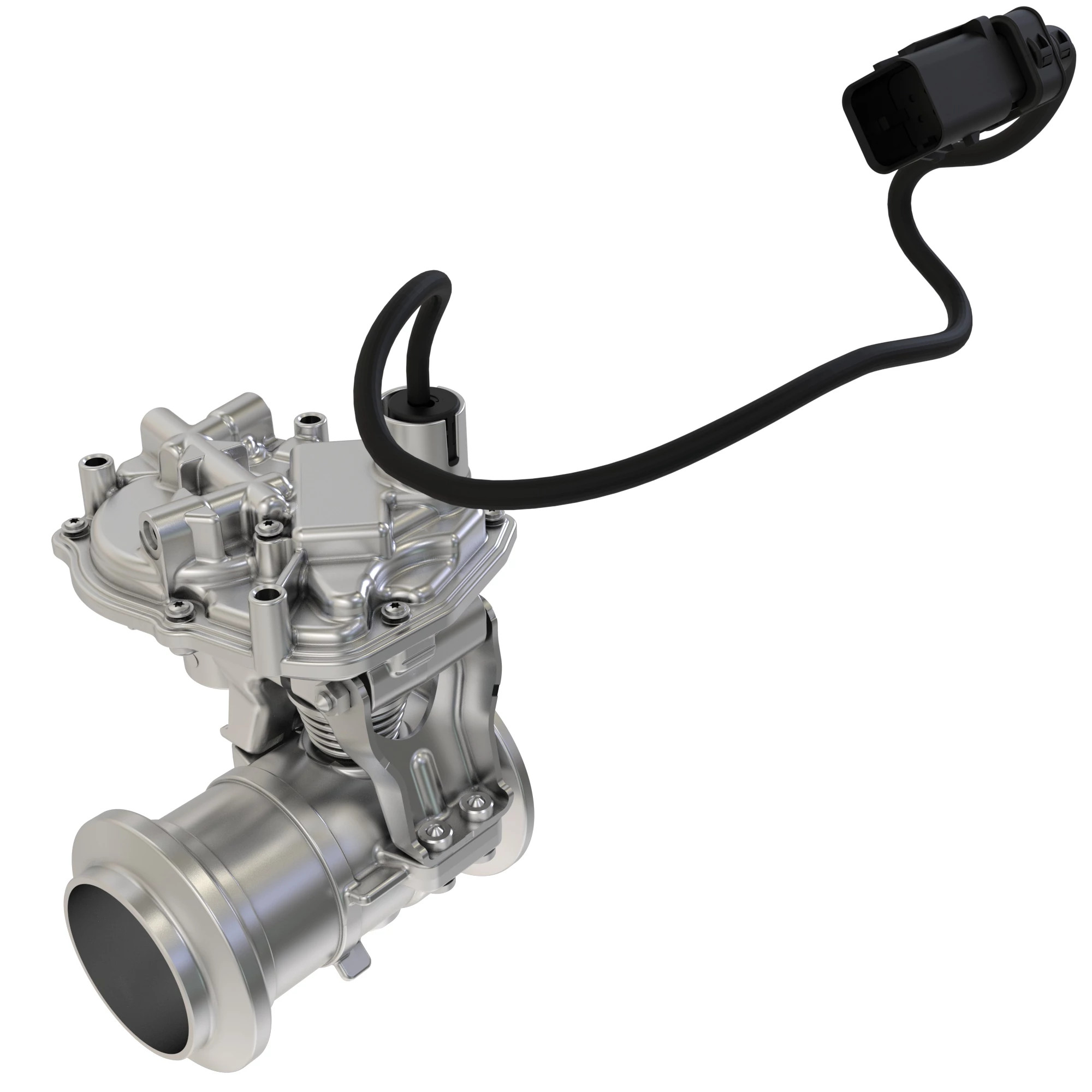 John Deere Electric Exhaust Valve - DZ115405