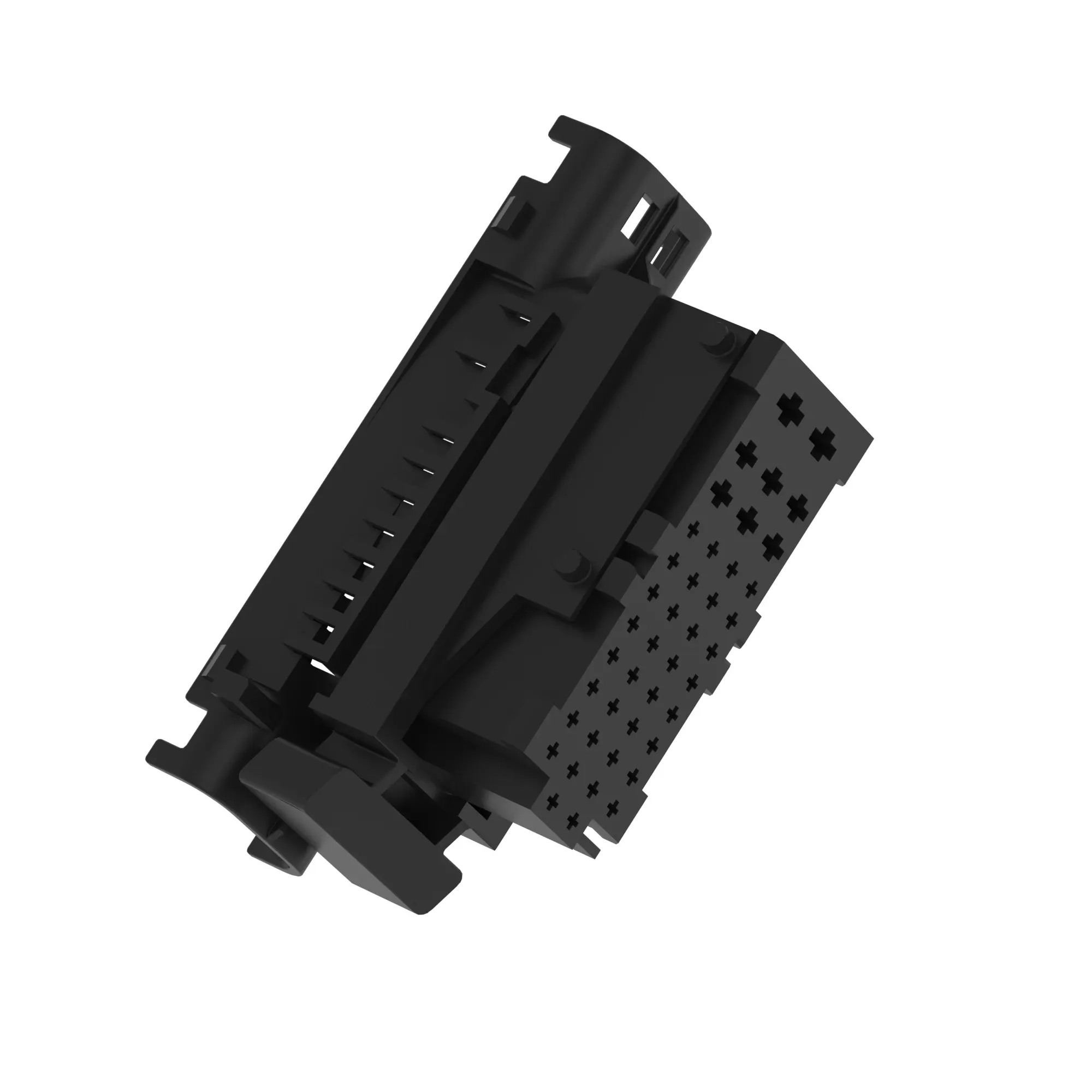 Conn Tyco Mixed 42W F Blk Plstc