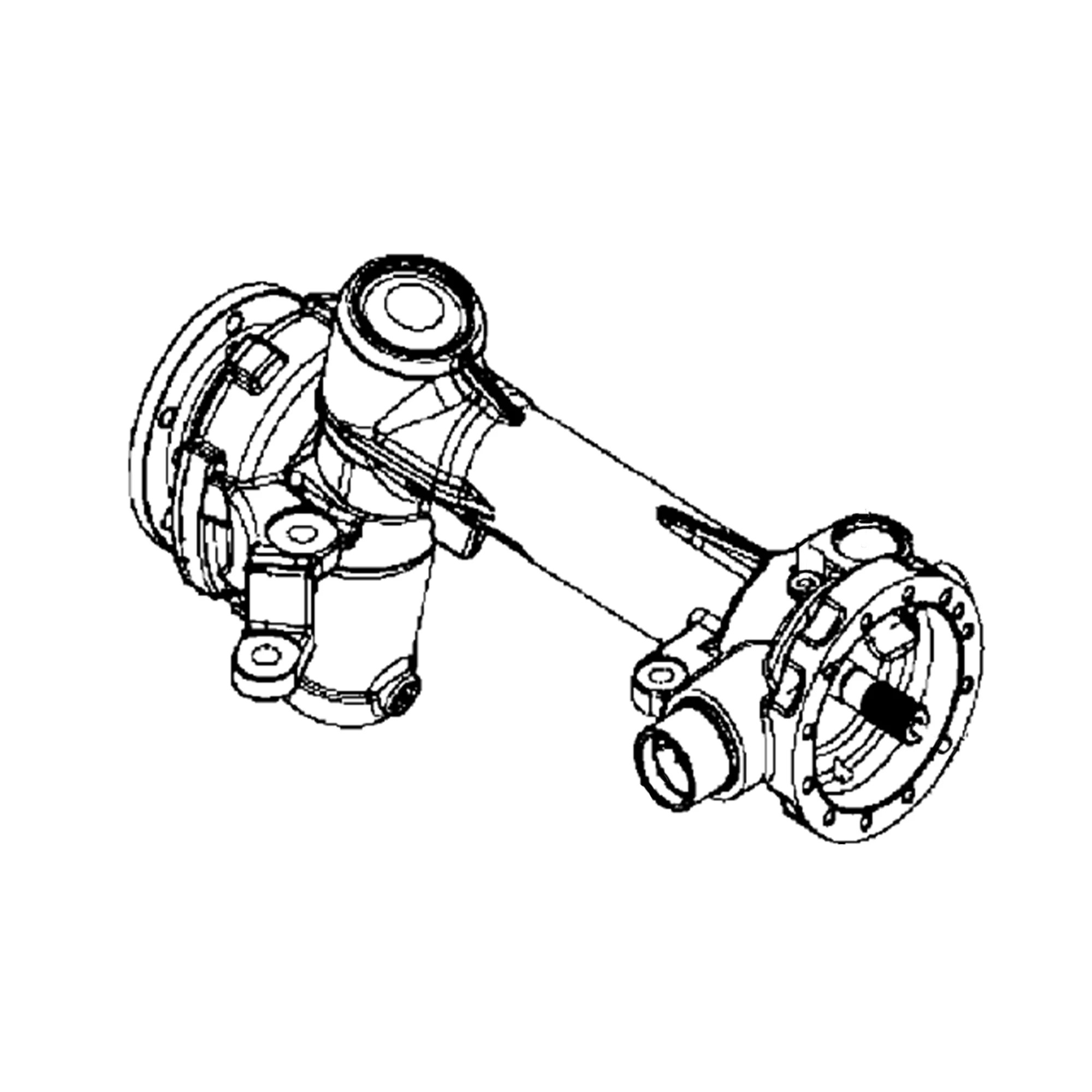 John Deere Axle Housing - LVA22756