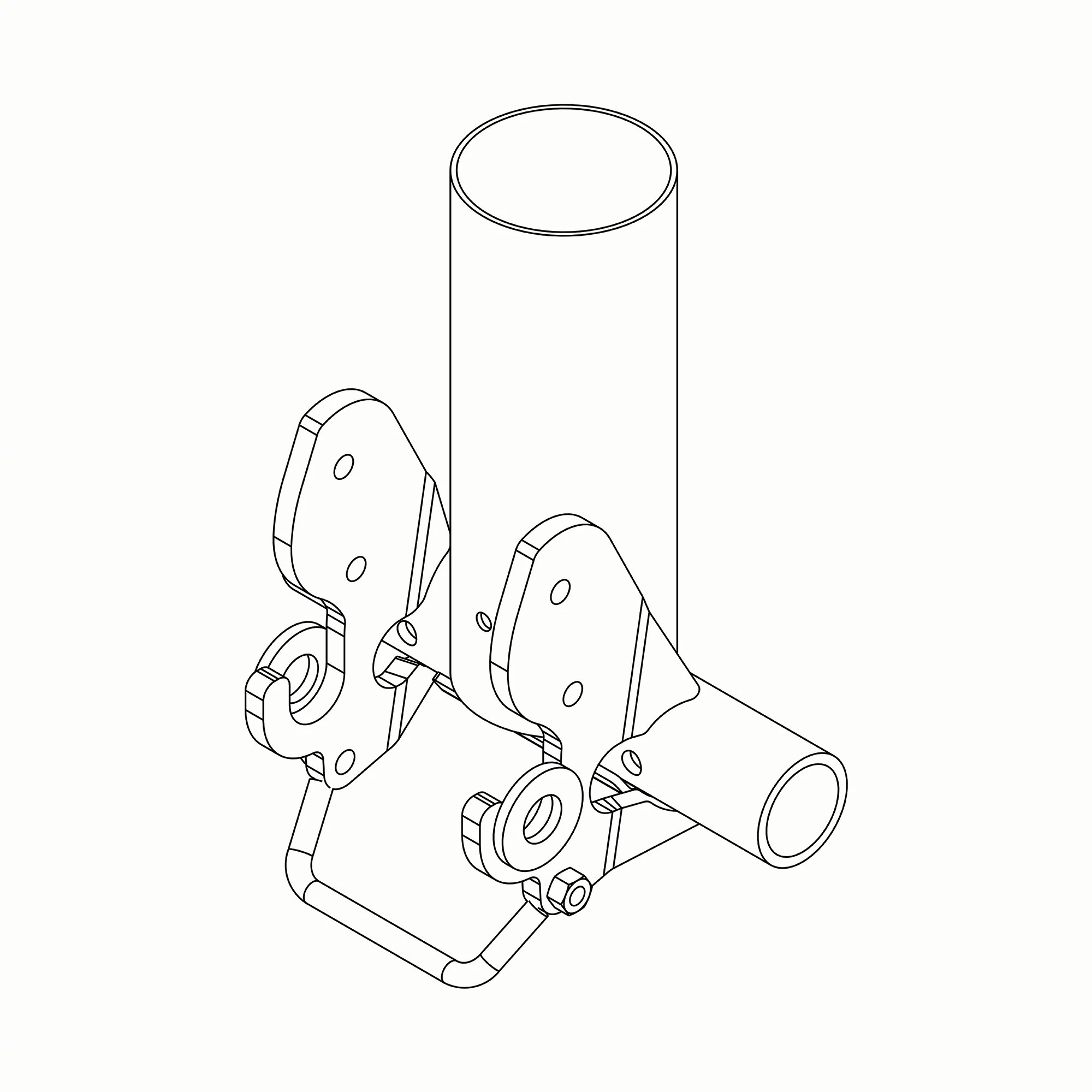 SUPPORT, SPINDLE WELDMENT