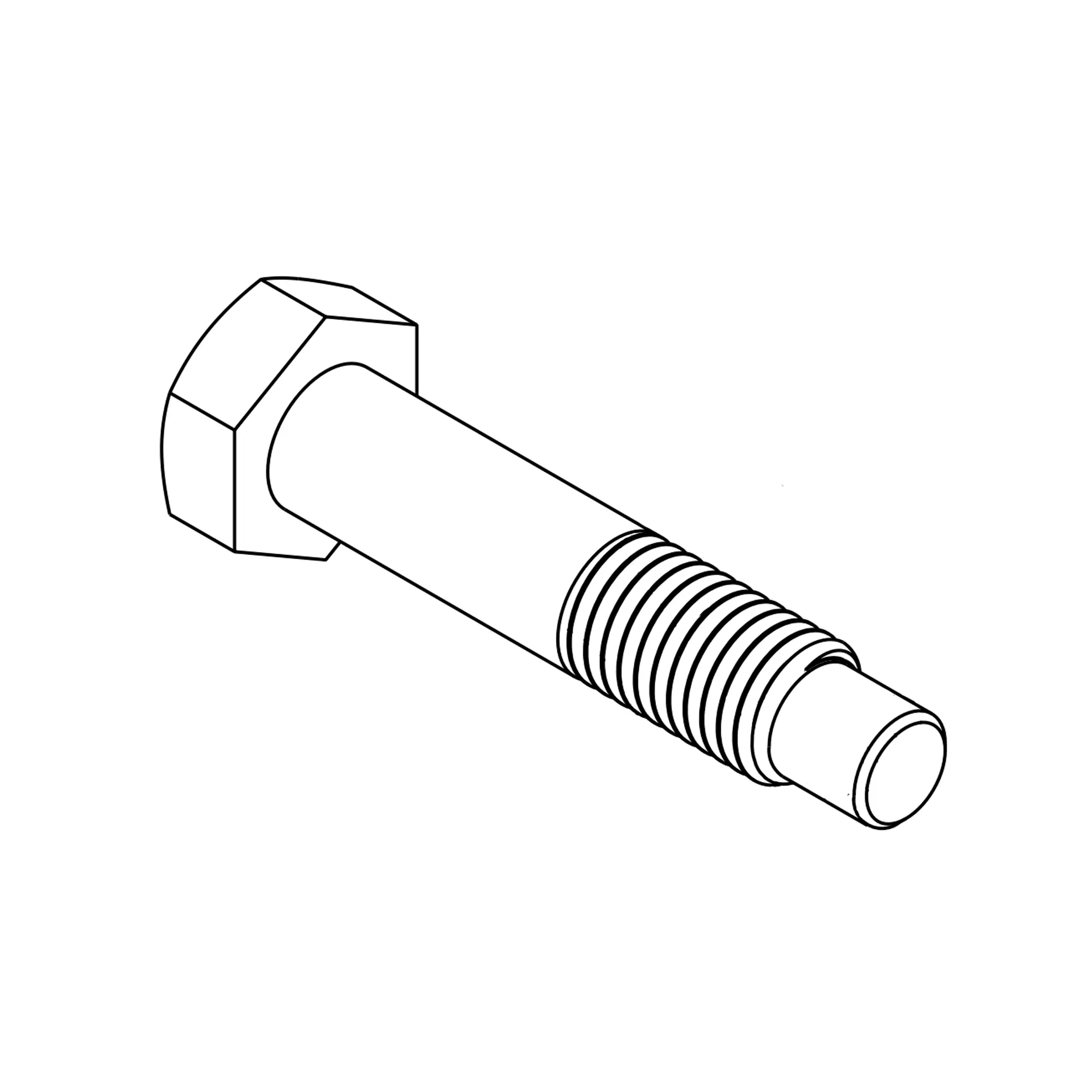 John Deere Screw, M14 X 70 - A108842