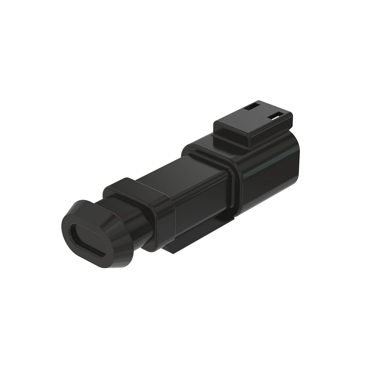 Conn Tyco Dt 2W Fs Blk Plstc