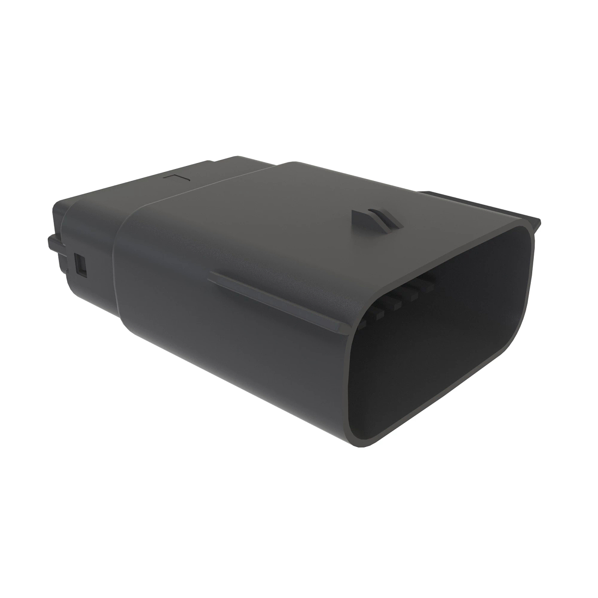 CONN MOLEX MX150 16W MS BLK PLSTC