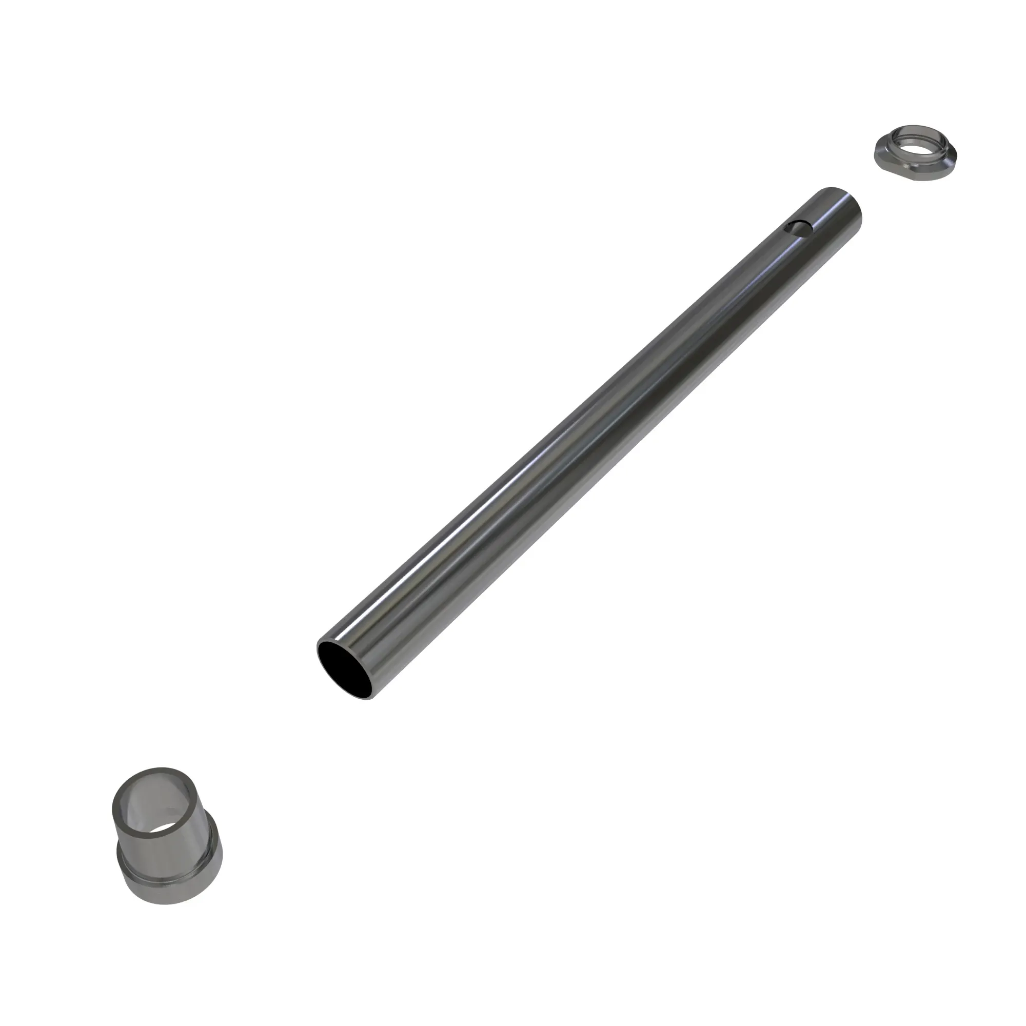 SPRAY LINE, 20"  HOLE SS SHORT