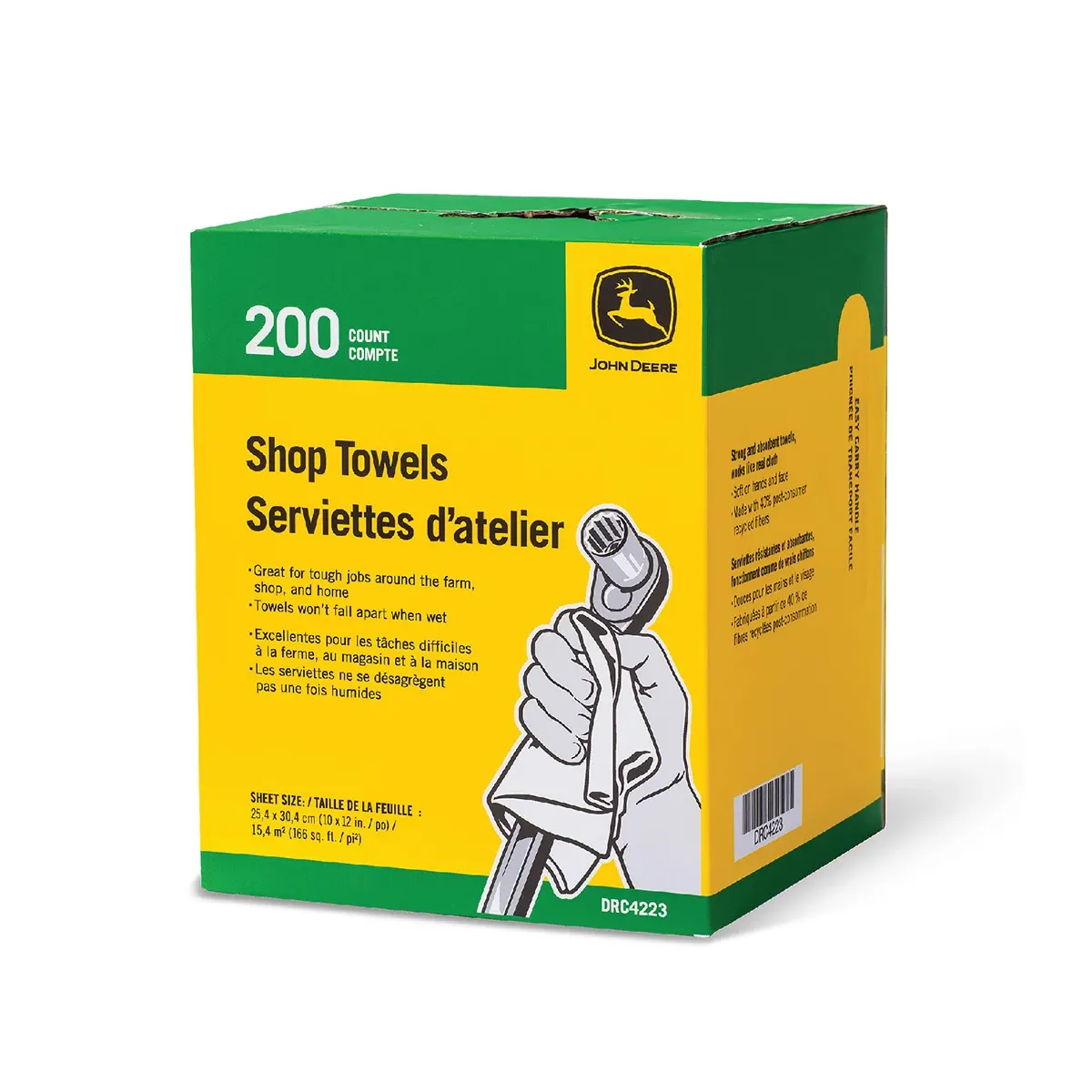 "Shop Towel Center-Pull Cardboard Carton (DRC4223)"
