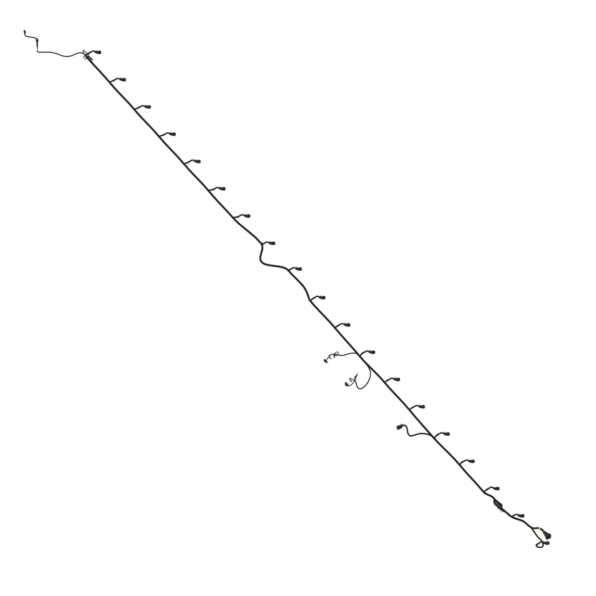 John Deere Backbone Wiring Harness, Right Side - AA115419