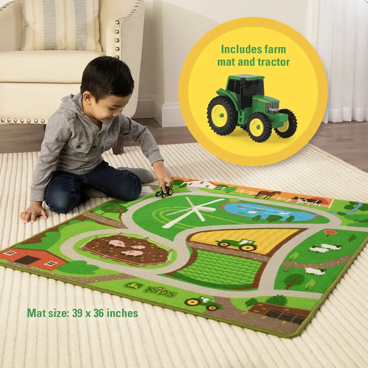 Play Mat - Tractor