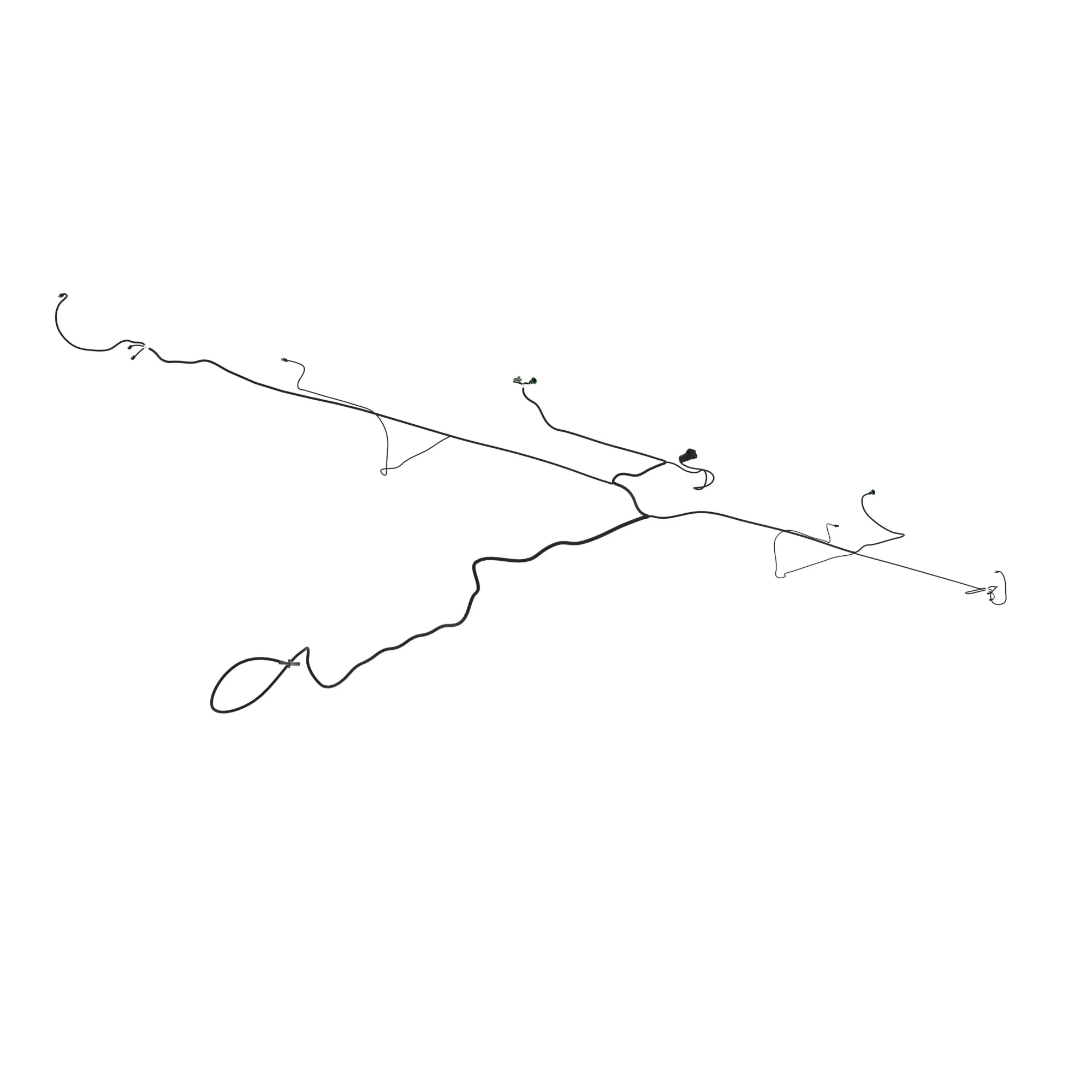 John Deere Hitch Connector Wiring Harness - AN400856