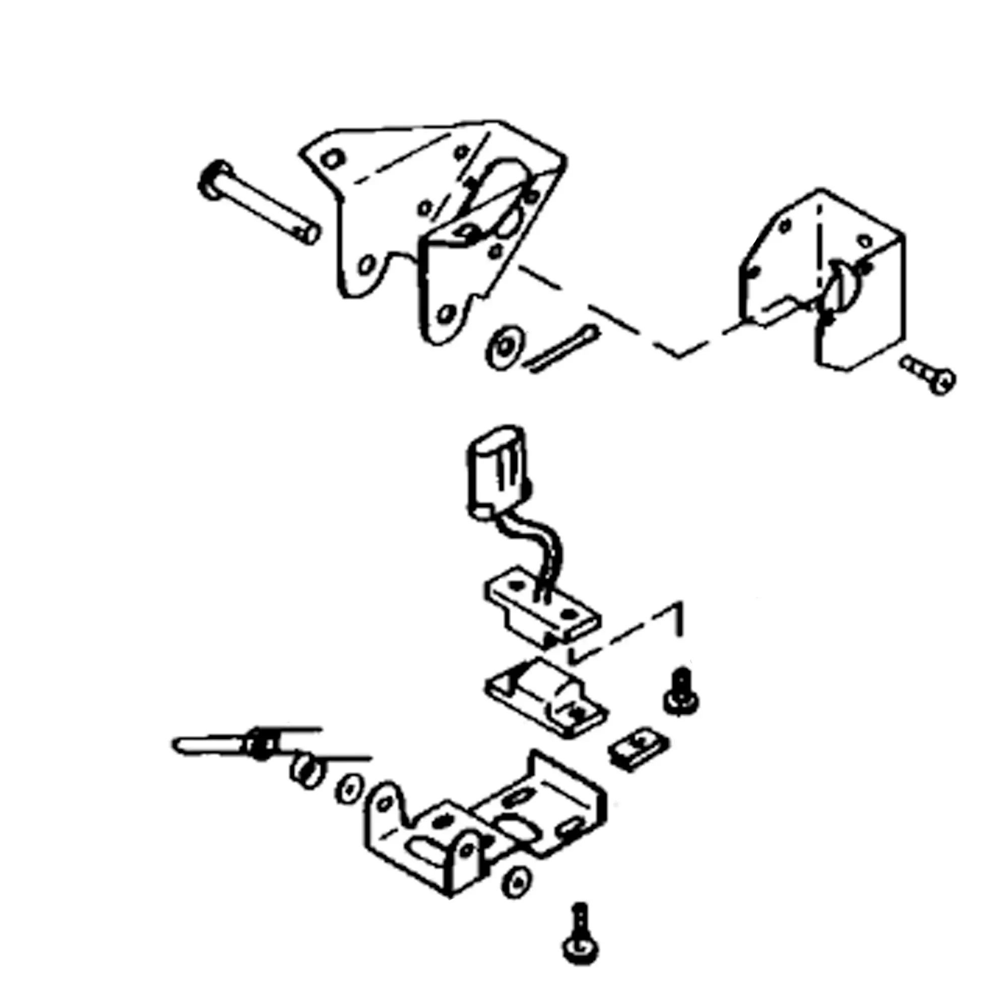 John Deere Unloading Auger Sensor and Wiring Harness Sensor - AH145769