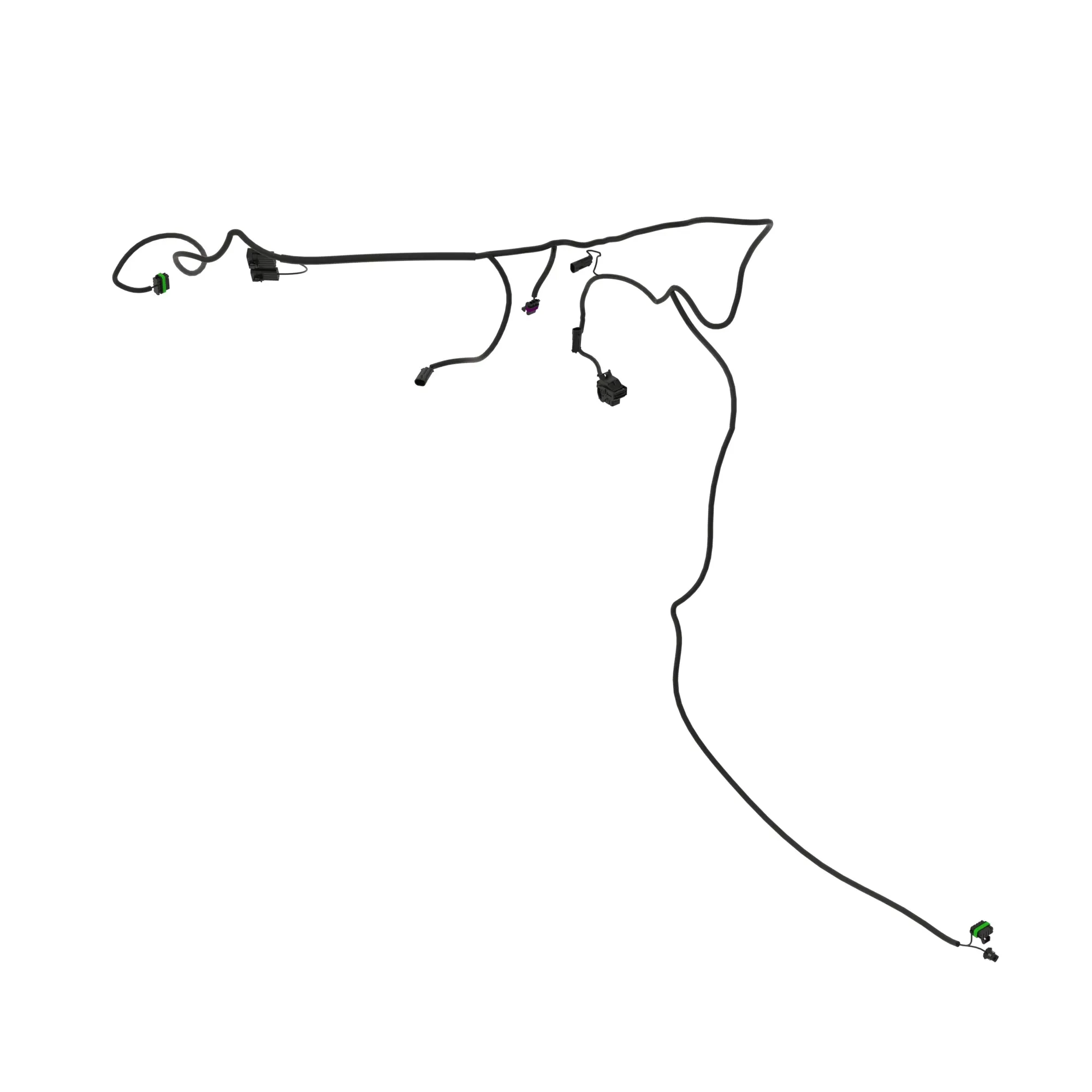 John Deere TECU Wiring Harness - AL222390