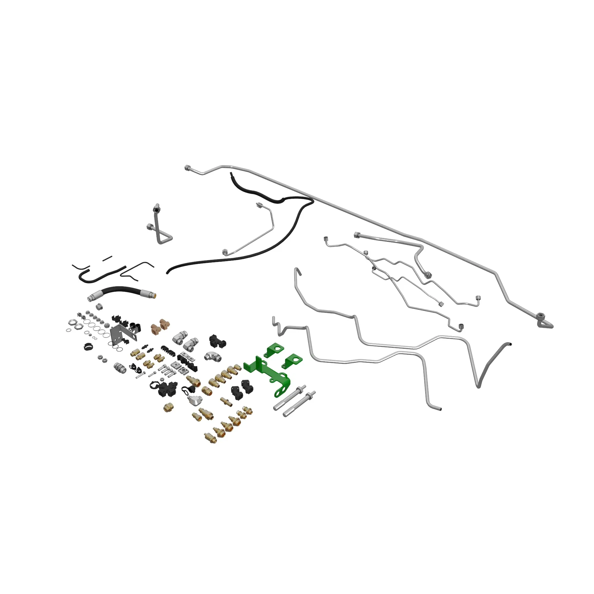 John Deere Brake Line - BL16621