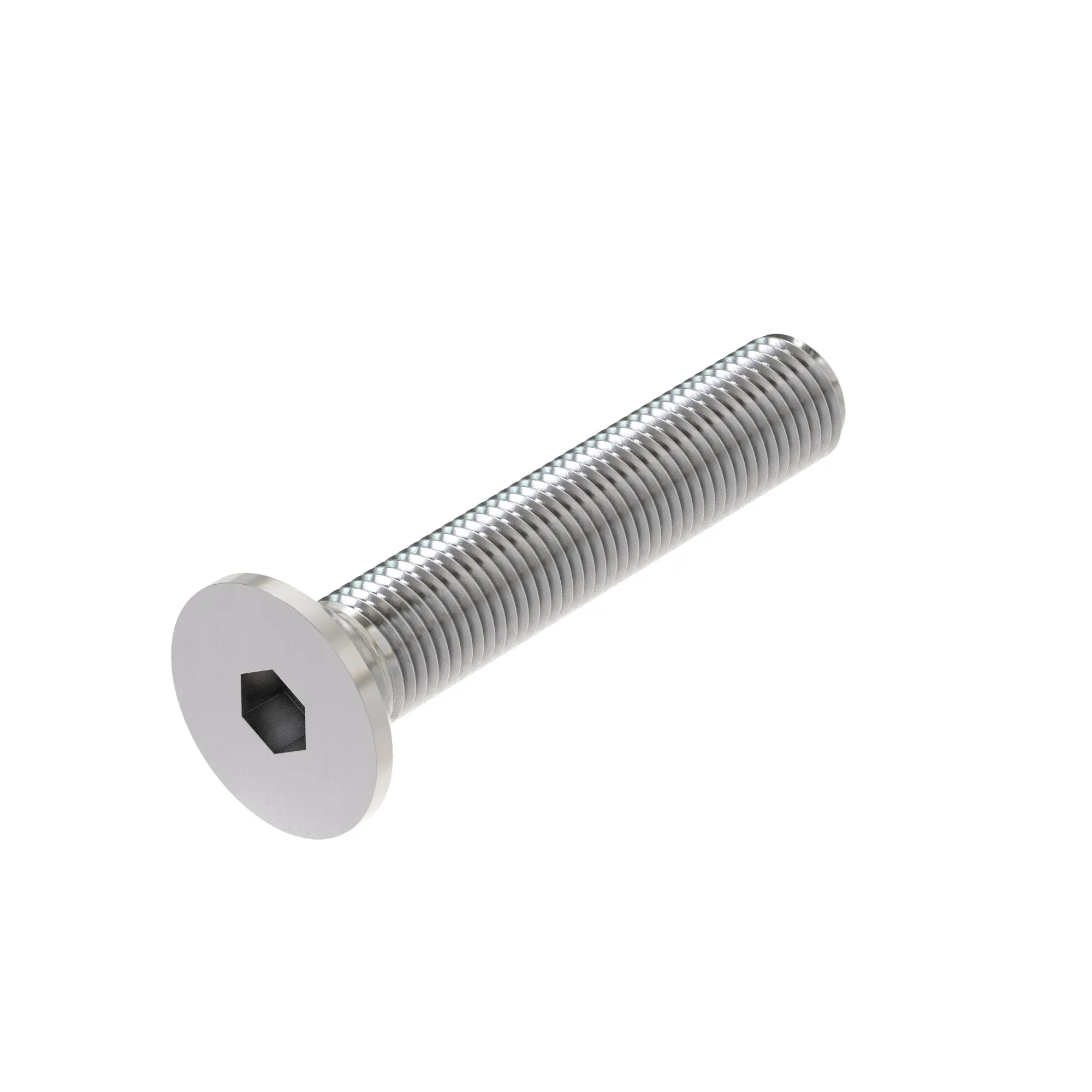 SCREW, HEX FLAT CTSK HEAD, METRIC