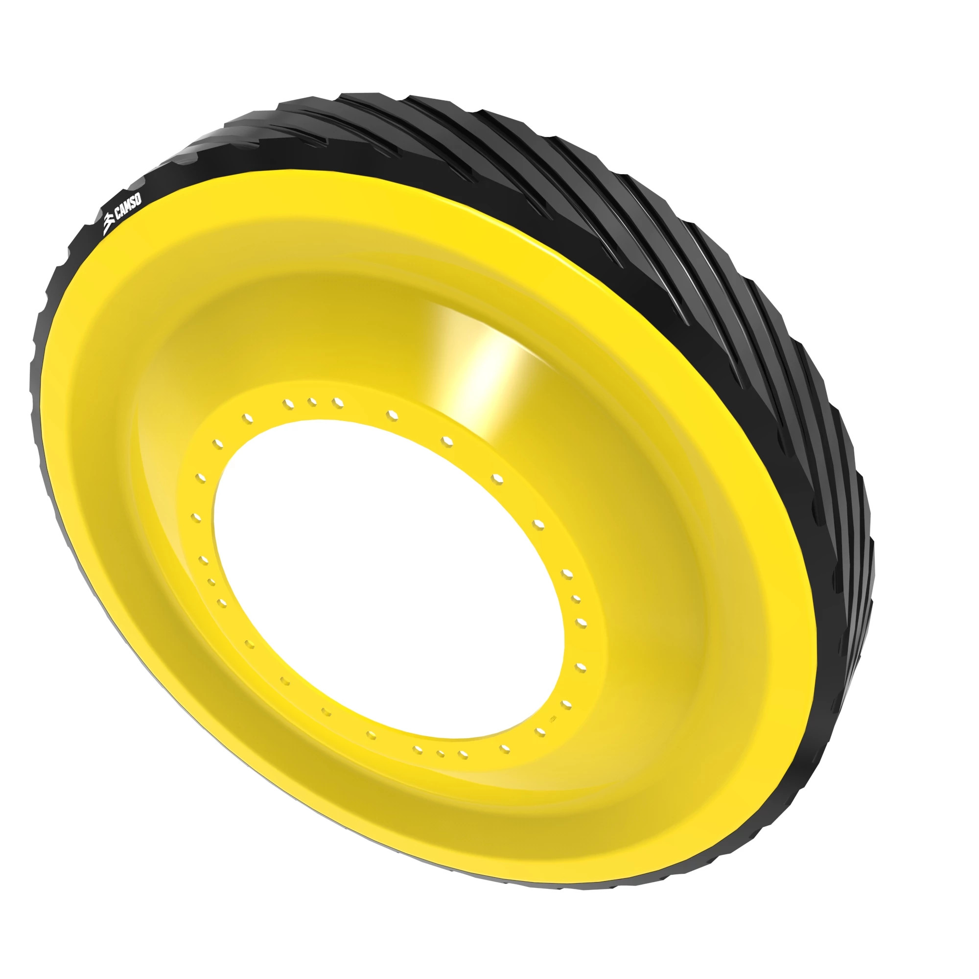 WHEEL, DRIVEWHEEL WITH RUBBER, LEFT