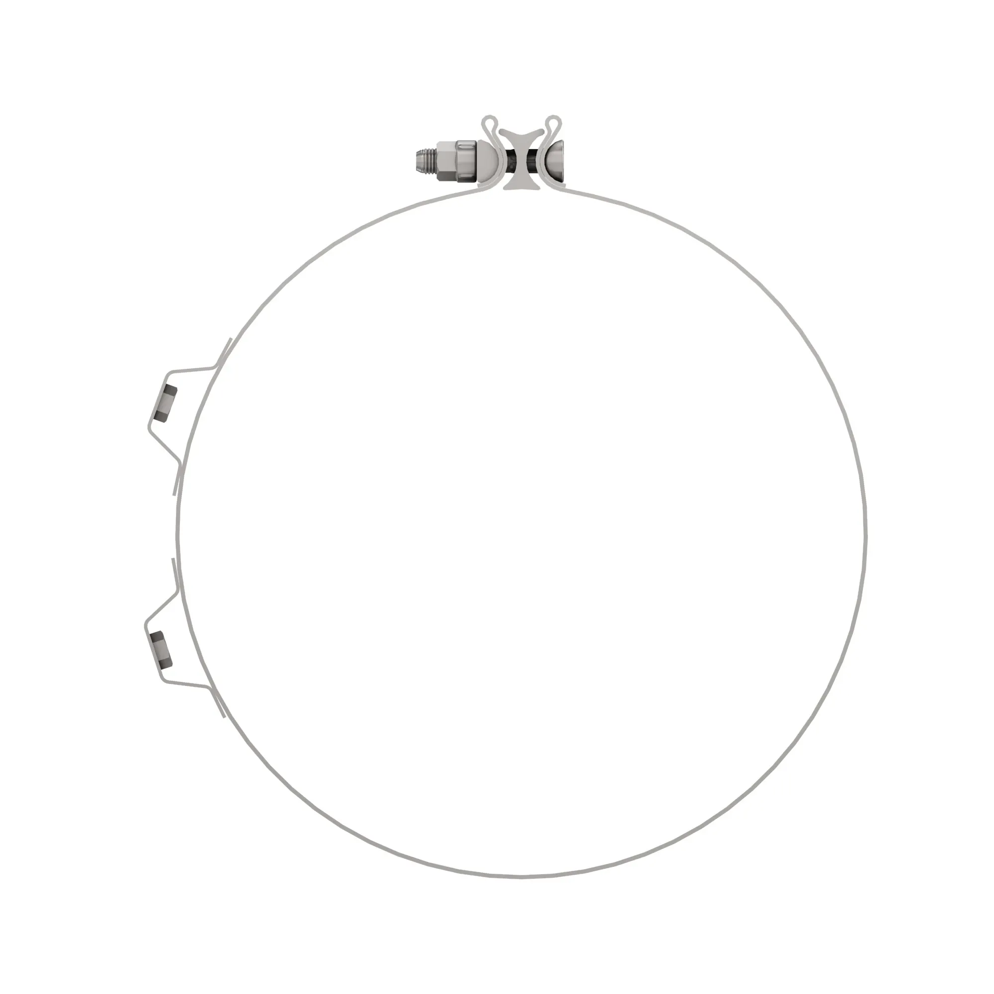 CLAMP, SIZE 6, DPF MOUNT, Clamp