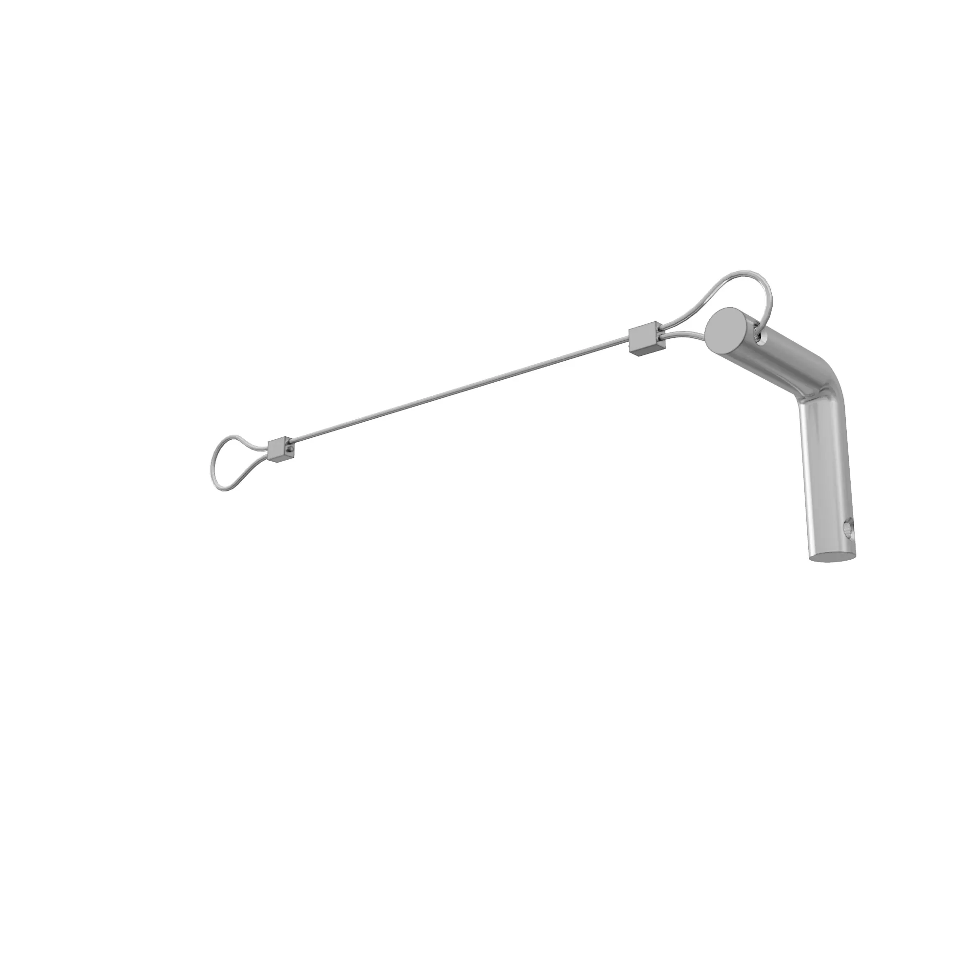 PIN, LOWER LATCH LOCK W/CABLE