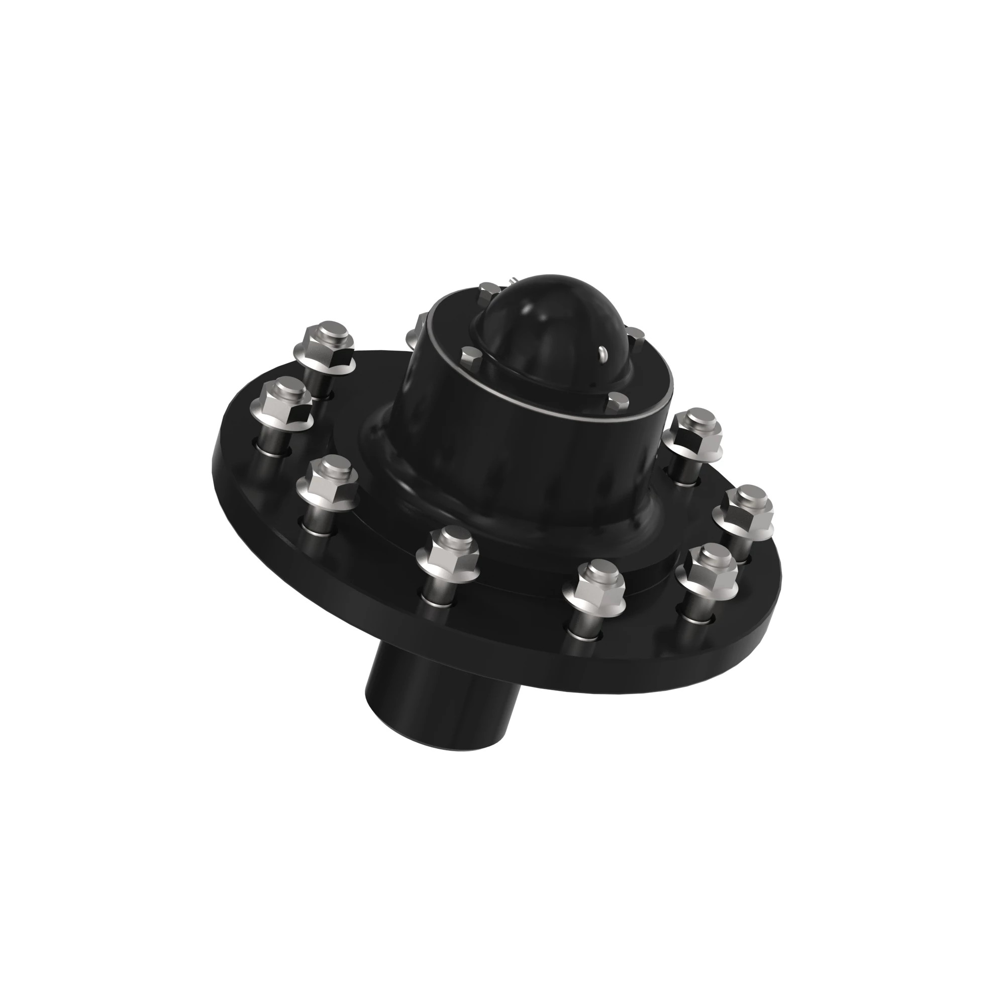 HUB, DB STEERABLE AXLE  HUB AND SPI