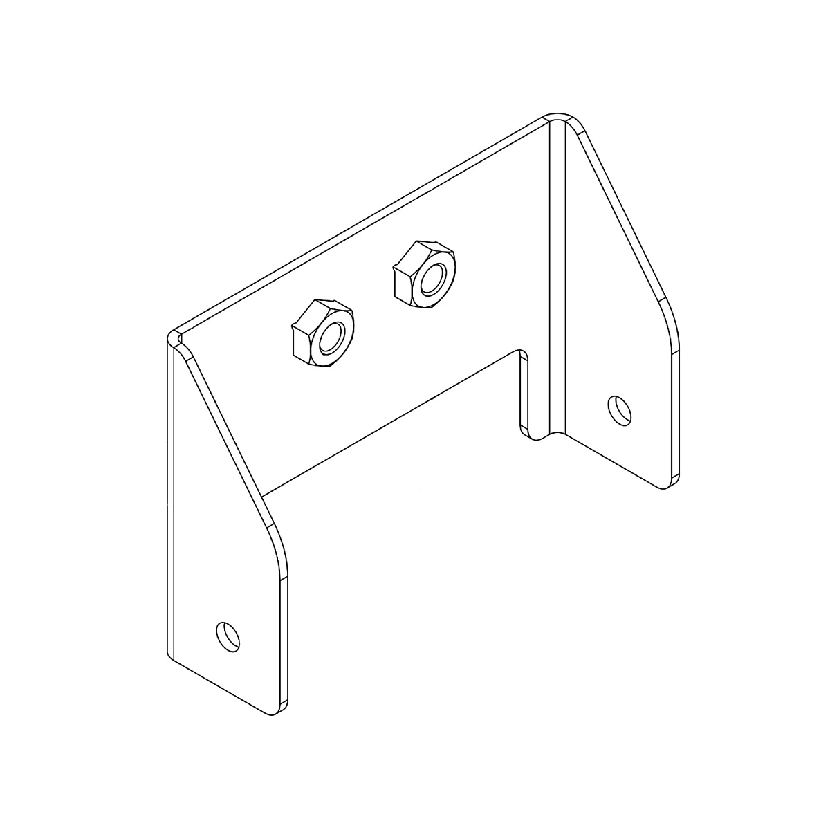 Cooler Bracket Upper Radiator